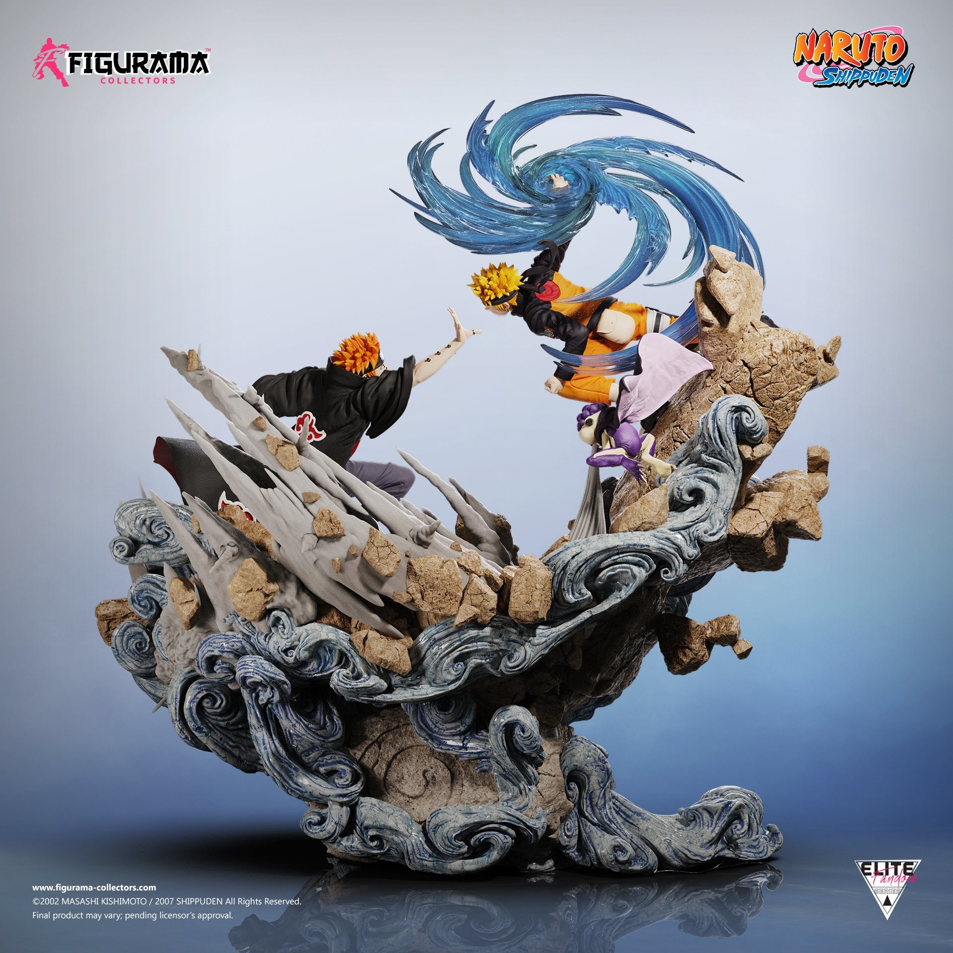 Naruto Shippuuden - Fukasaku - Katsuyu - Pain - Shima - Uzumaki Naruto - Elite Fandom Statue - 1/6 (Figurama Collectors) photo 19