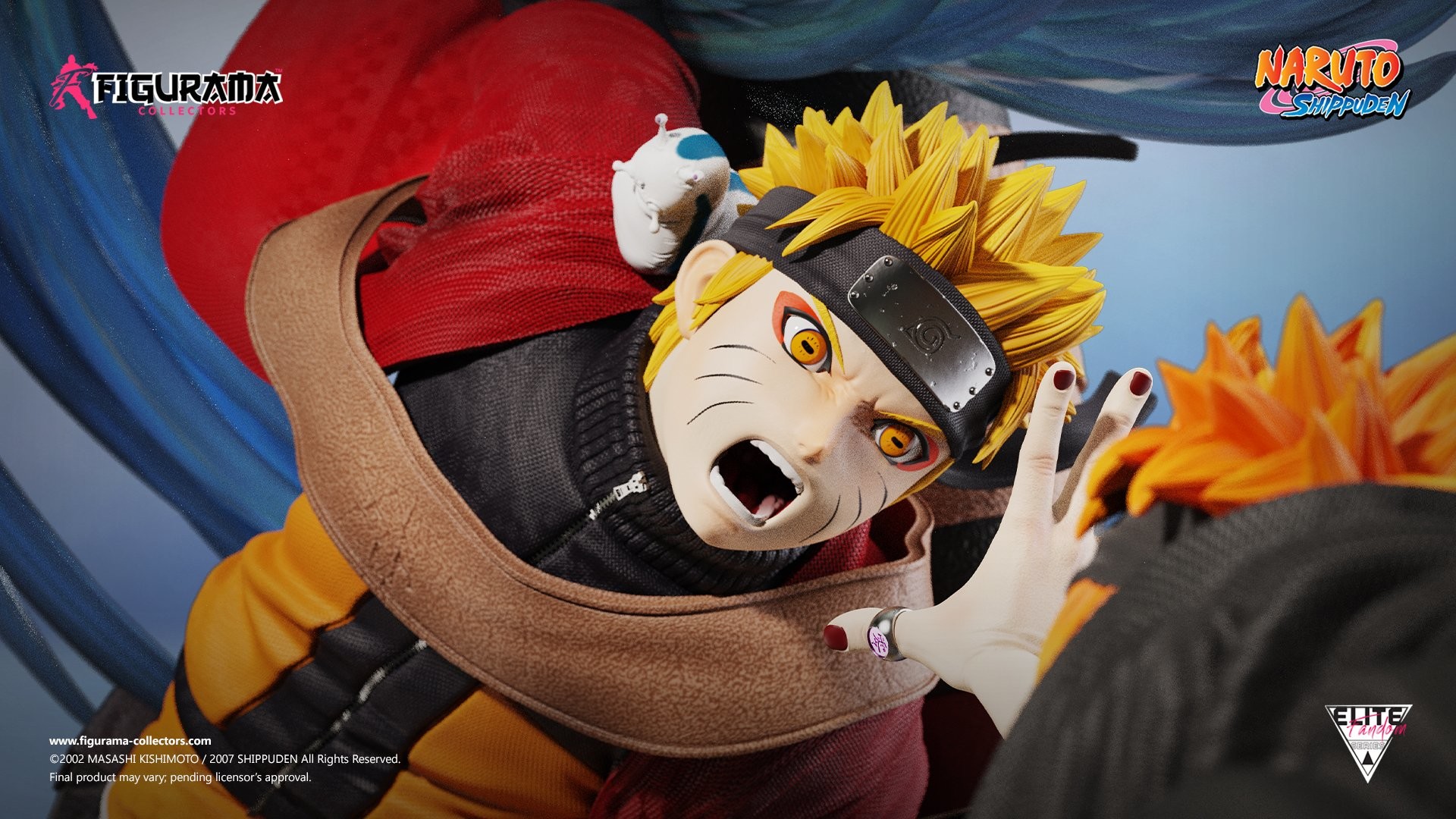 Naruto Shippuuden - Fukasaku - Katsuyu - Pain - Shima - Uzumaki Naruto - Elite Fandom Statue - 1/6 (Figurama Collectors) photo 21