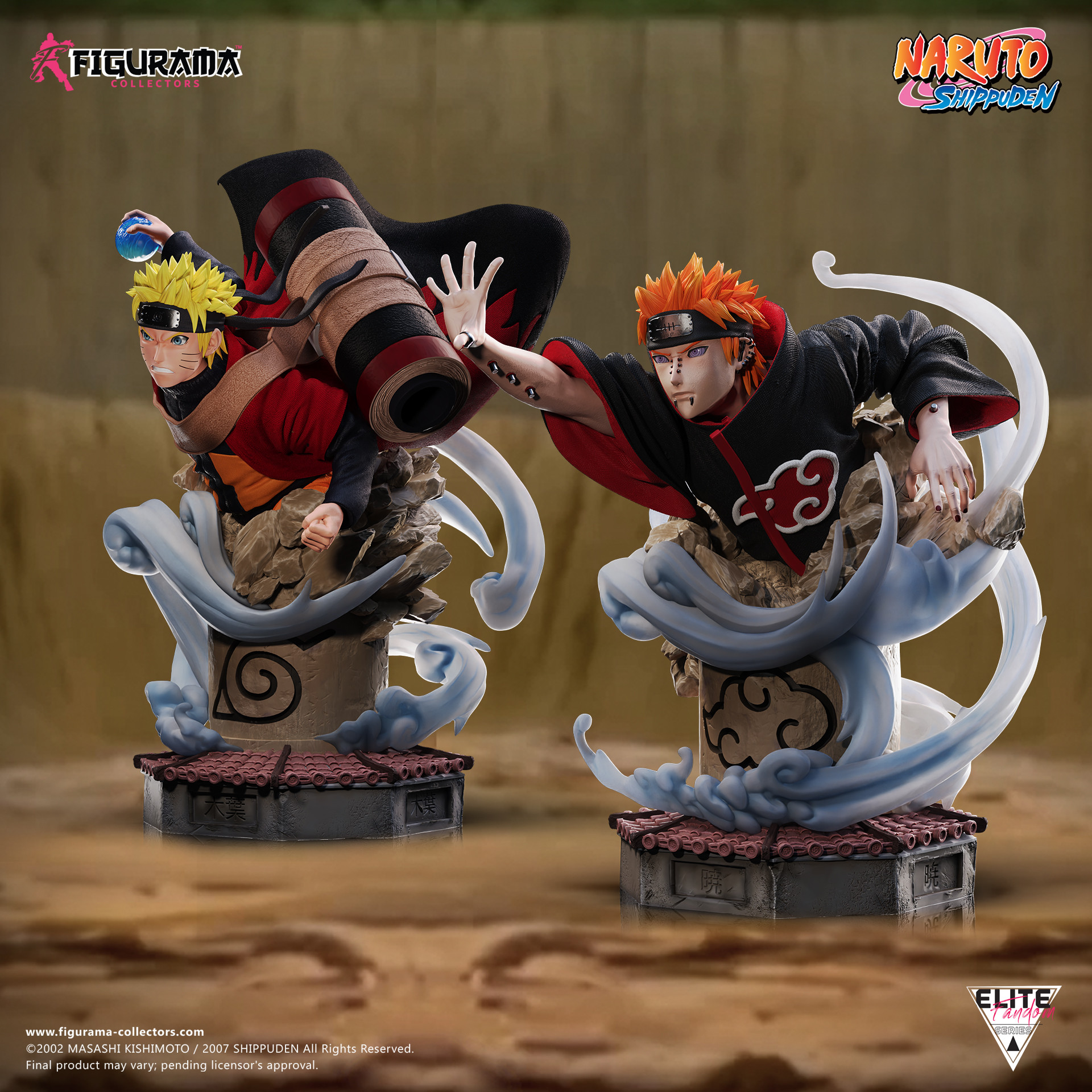 Naruto Shippuuden - Fukasaku - Katsuyu - Pain - Shima - Uzumaki Naruto - Elite Fandom Statue - 1/6 (Figurama Collectors) photo 25