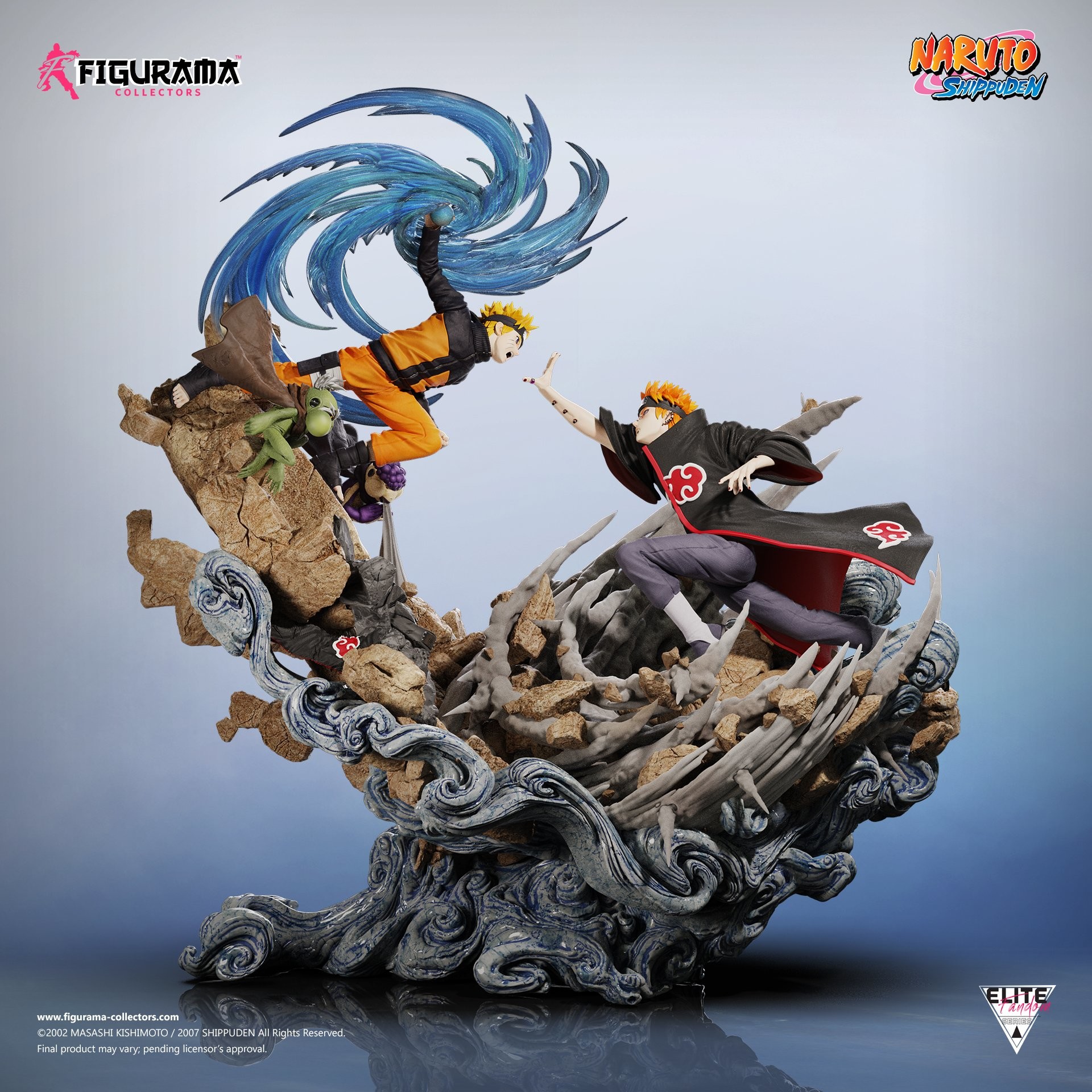 Naruto Shippuuden - Fukasaku - Katsuyu - Pain - Shima - Uzumaki Naruto - Elite Fandom Statue - 1/6 (Figurama Collectors) photo 26
