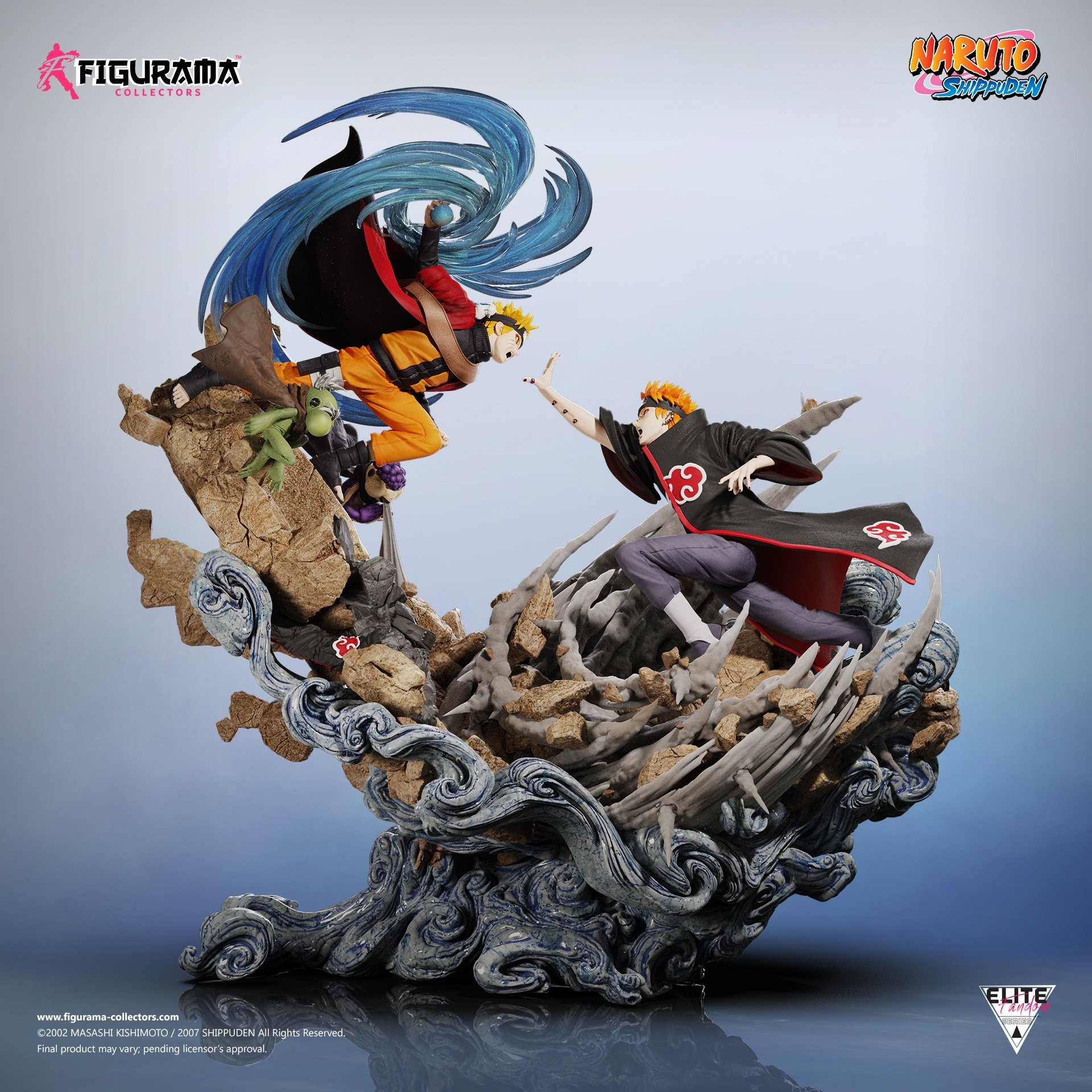 Naruto Shippuuden - Fukasaku - Katsuyu - Pain - Shima - Uzumaki Naruto - Elite Fandom Statue - 1/6 (Figurama Collectors) photo 27