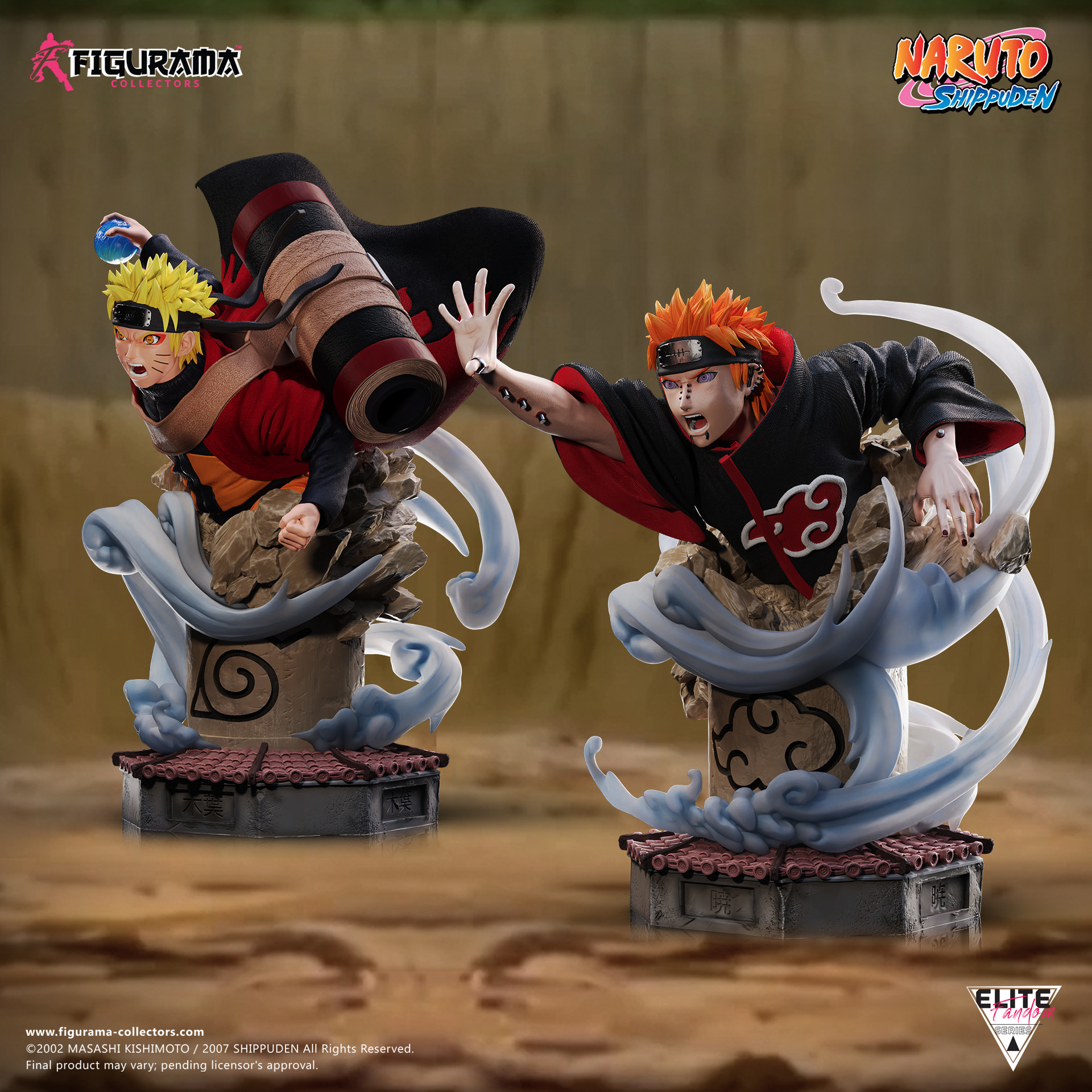 Naruto Shippuuden - Fukasaku - Katsuyu - Pain - Shima - Uzumaki Naruto - Elite Fandom Statue - 1/6 (Figurama Collectors) photo 31
