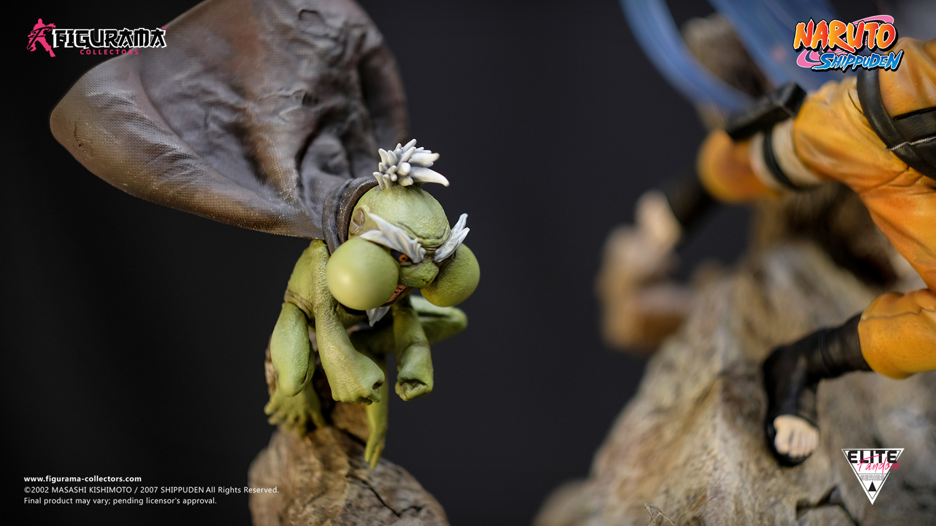 Naruto Shippuuden - Fukasaku - Katsuyu - Pain - Shima - Uzumaki Naruto - Elite Fandom Statue - 1/6 (Figurama Collectors) photo 33