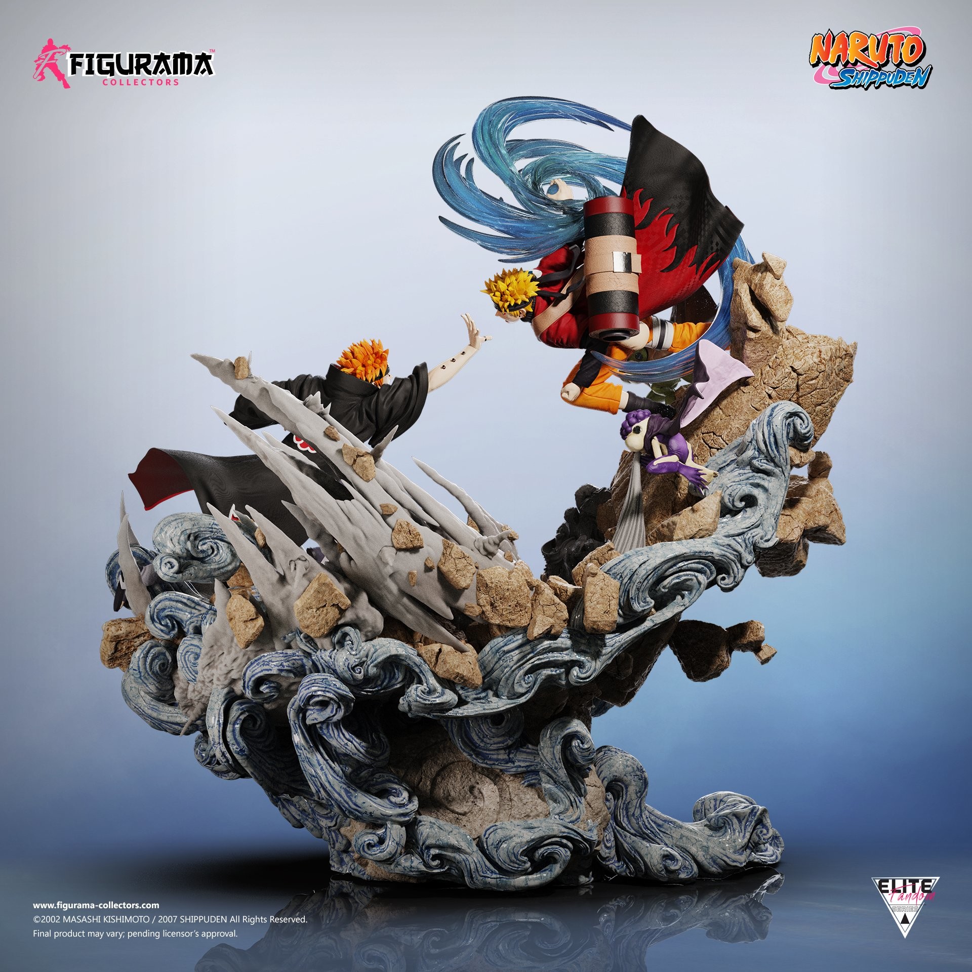 Naruto Shippuuden - Fukasaku - Katsuyu - Pain - Shima - Uzumaki Naruto - Elite Fandom Statue - 1/6 (Figurama Collectors) photo 36