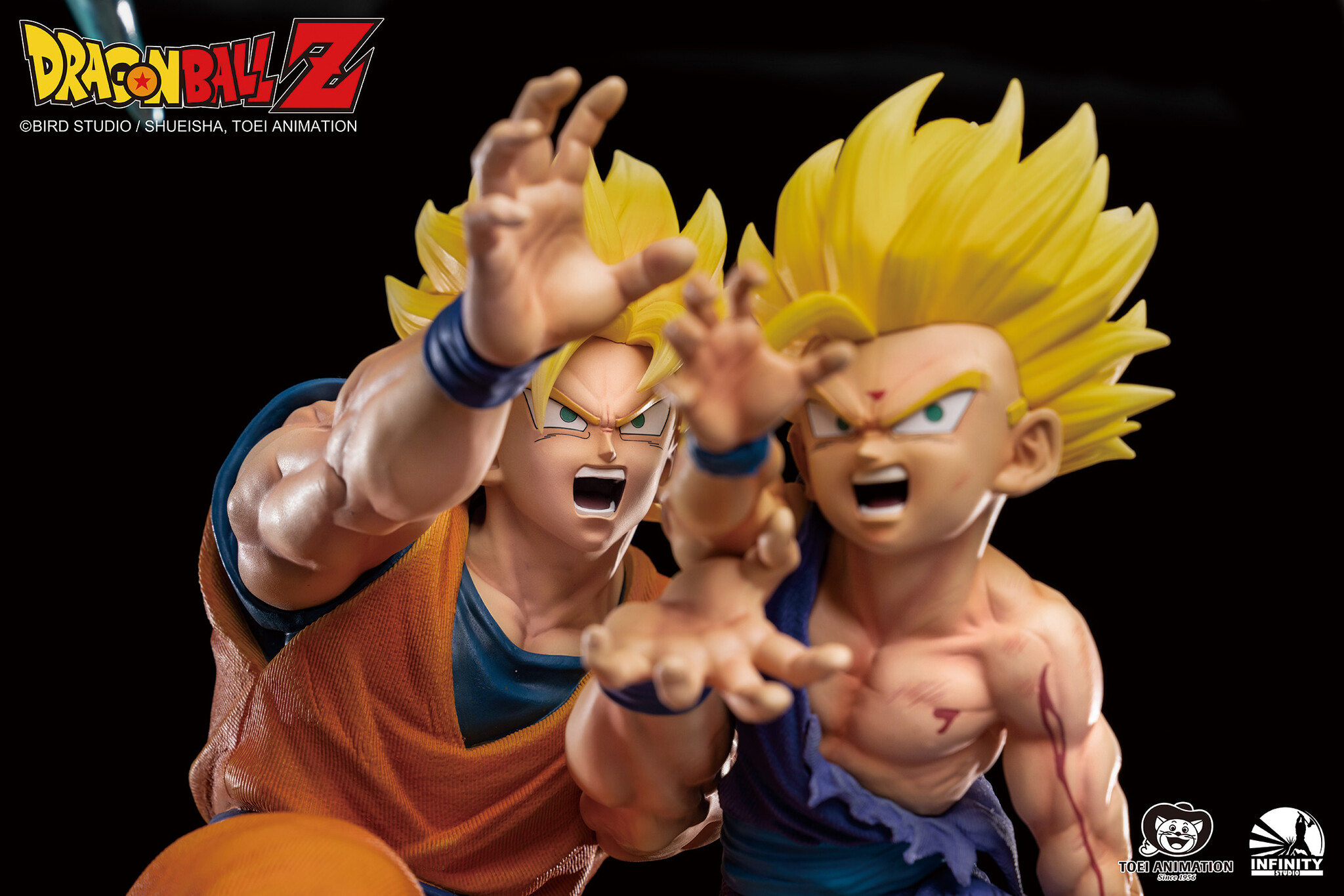 Dragon Ball Z - Son Gohan SSJ2 - Son Goku SSJ - 1/6 (Infinity Studio) photo 3