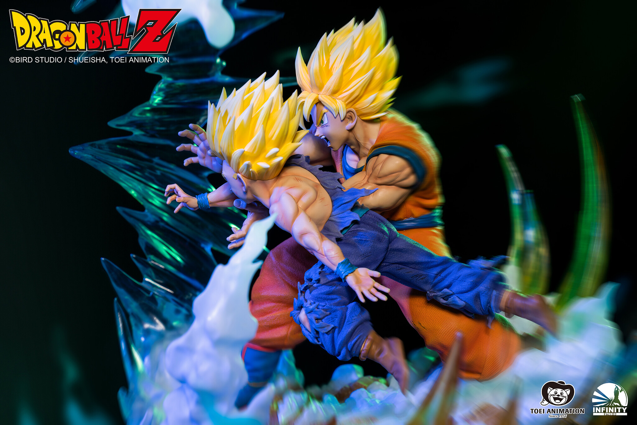 Dragon Ball Z - Son Gohan SSJ2 - Son Goku SSJ - 1/6 (Infinity Studio) photo 5