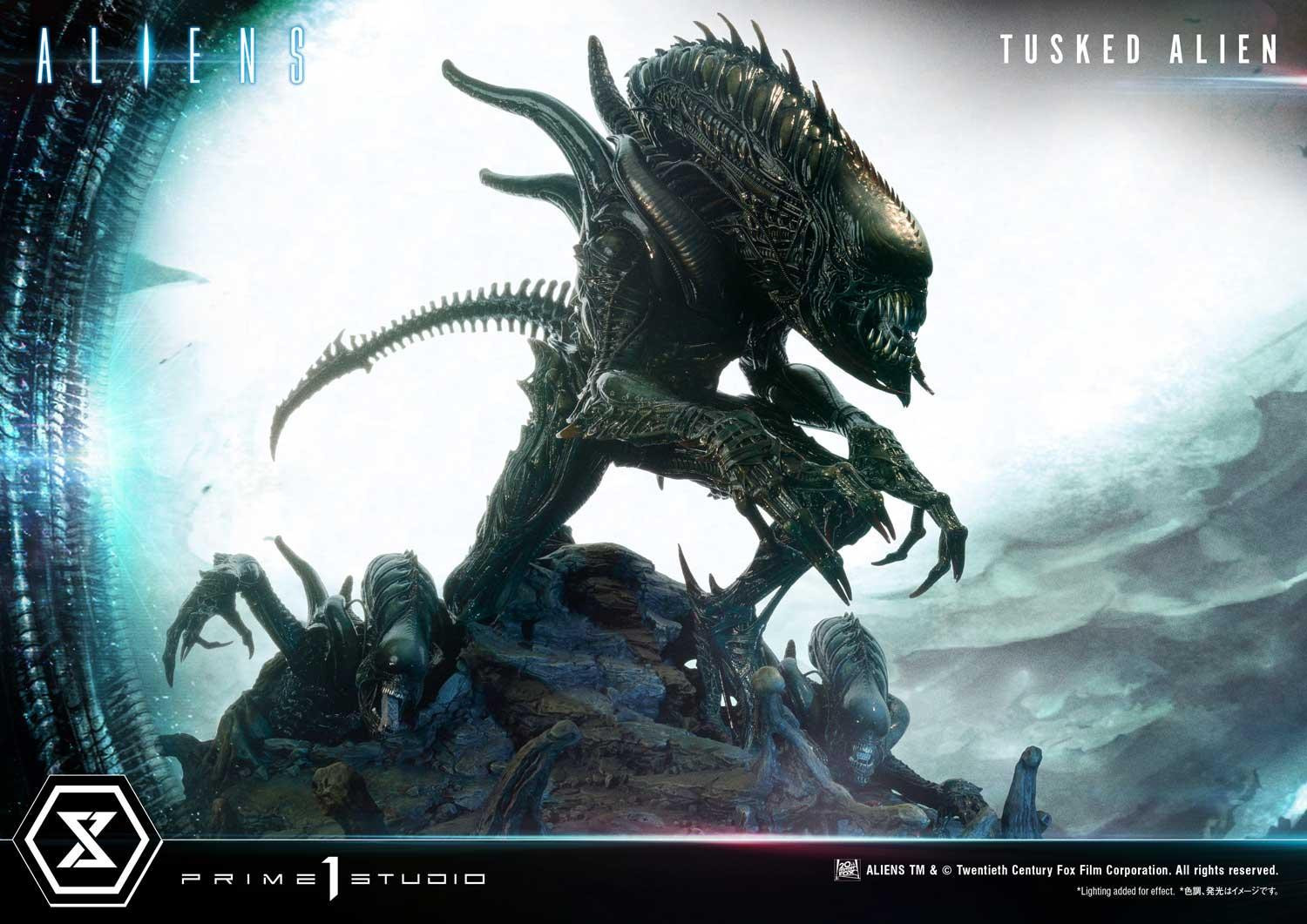Aliens (Comics) - Tusked Alien - Premium Masterline  (PMDHAL-05S) - 1/4 - Bonus Version (Prime 1 Studio)