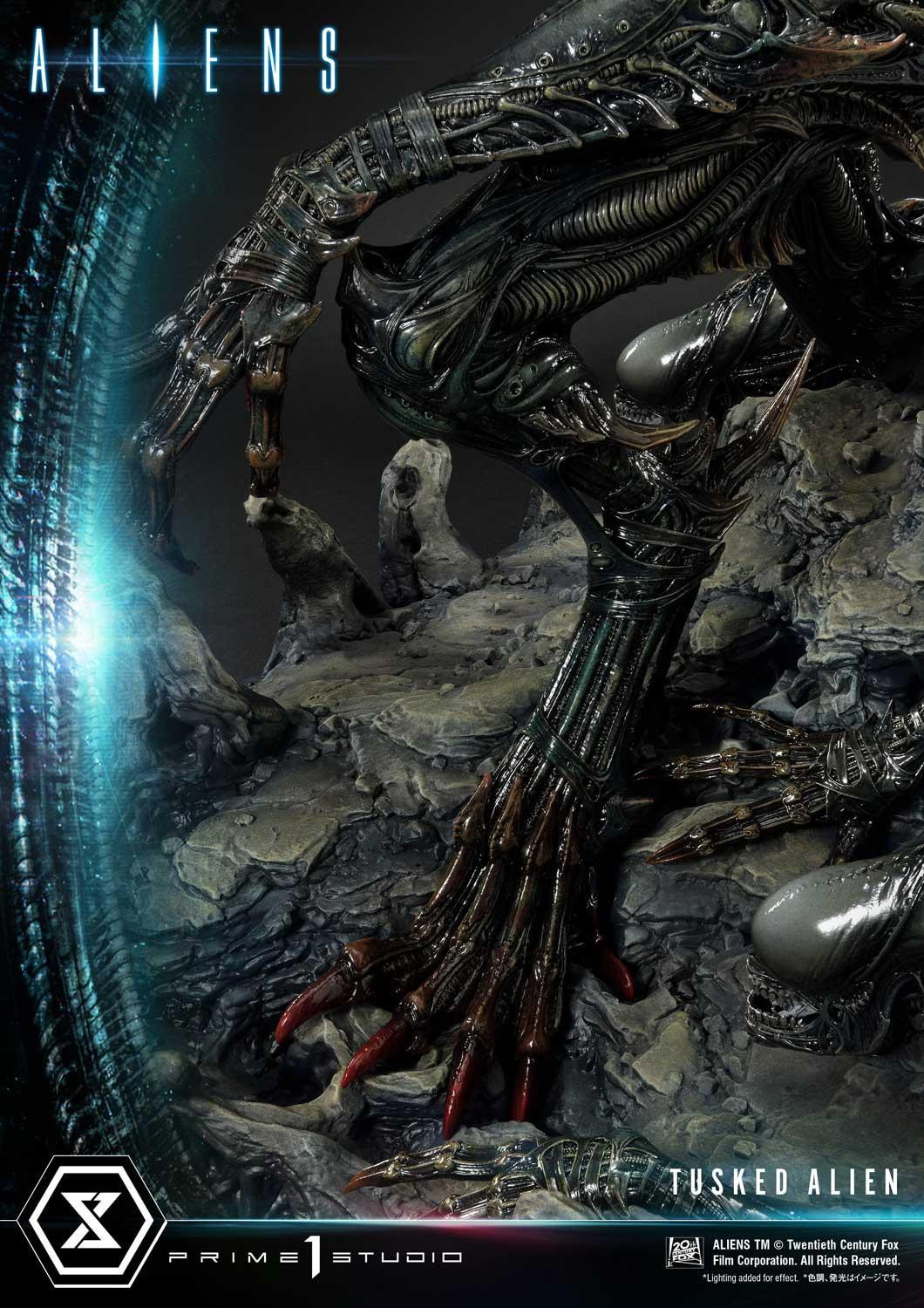 Aliens (Comics) - Tusked Alien - Premium Masterline  (PMDHAL-05S) - 1/4 - Bonus Version (Prime 1 Studio)