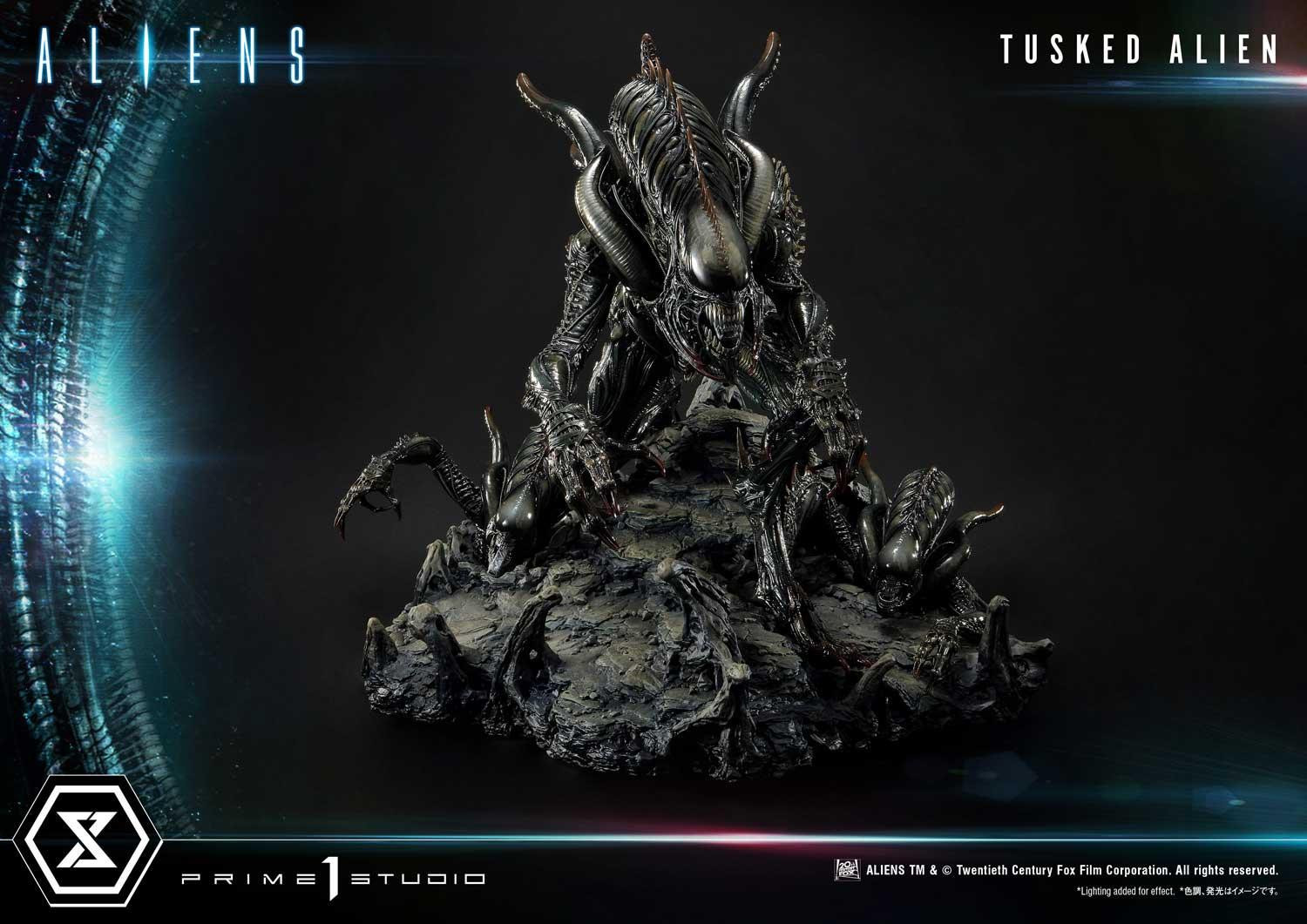 Aliens (Comics) - Tusked Alien - Premium Masterline  (PMDHAL-05S) - 1/4 - Bonus Version (Prime 1 Studio)