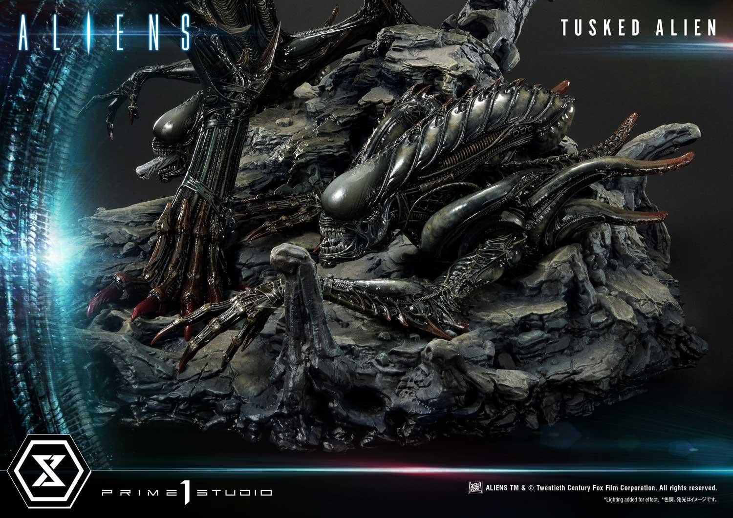 Aliens (Comics) - Tusked Alien - Premium Masterline  (PMDHAL-05S) - 1/4 - Bonus Version (Prime 1 Studio)