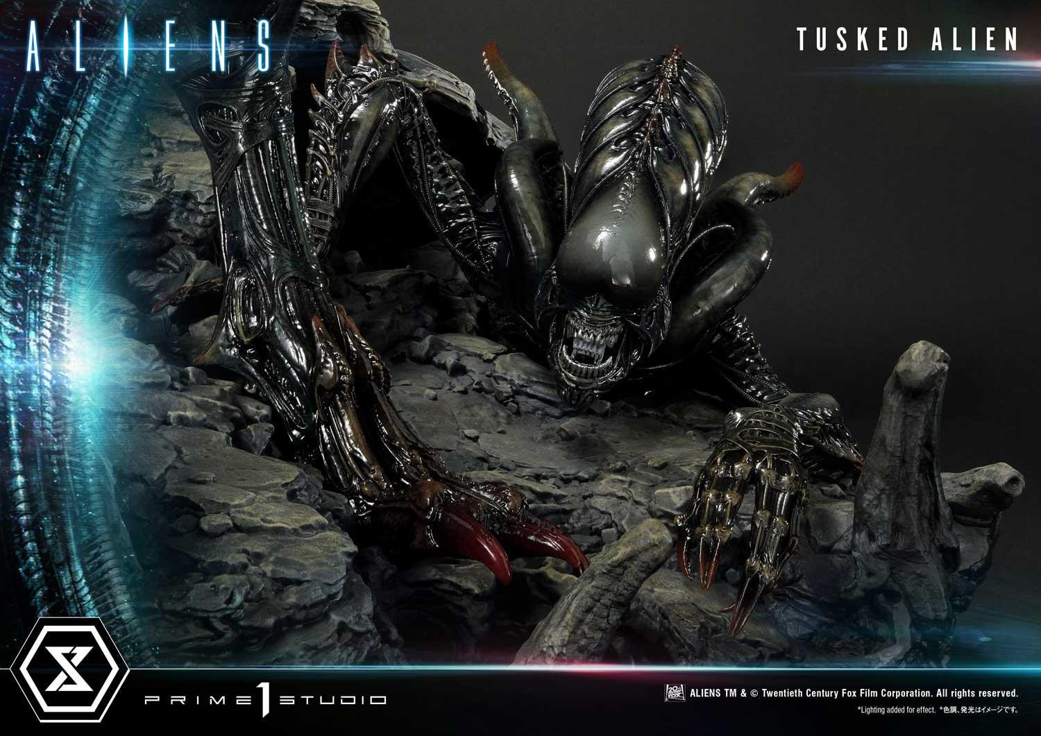 Aliens (Comics) - Tusked Alien - Premium Masterline  (PMDHAL-05S) - 1/4 - Bonus Version (Prime 1 Studio)
