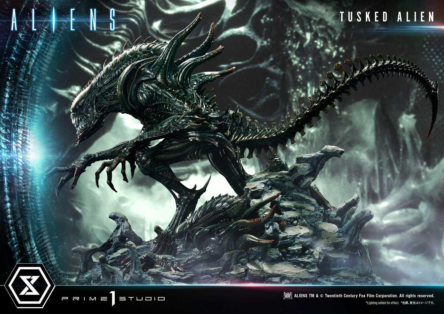 Aliens (Comics) - Tusked Alien - Premium Masterline  (PMDHAL-05S) - 1/4 - Bonus Version (Prime 1 Studio)