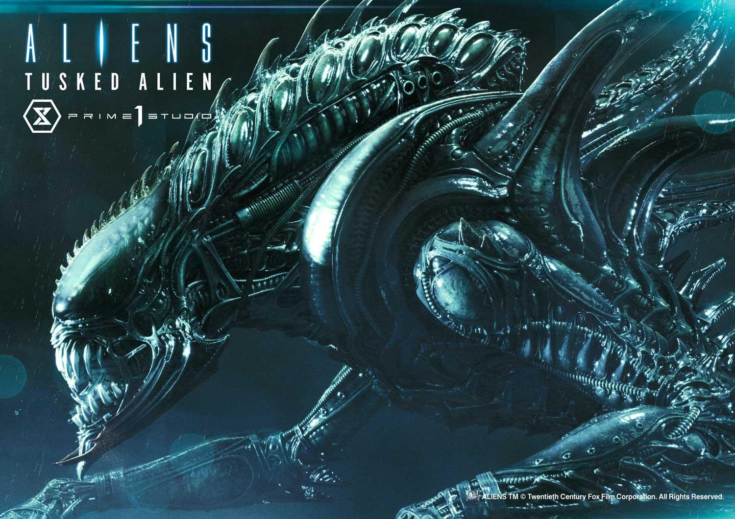Aliens (Comics) - Tusked Alien - Premium Masterline  (PMDHAL-05S) - 1/4 - Bonus Version (Prime 1 Studio)