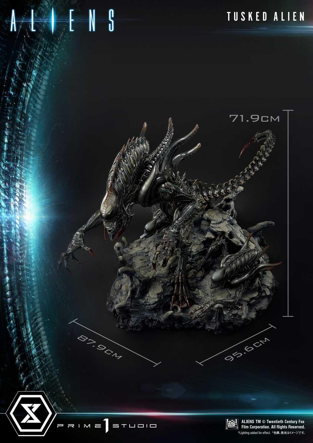 Aliens (Comics) - Tusked Alien - Premium Masterline  (PMDHAL-05S) - 1/4 - Bonus Version (Prime 1 Studio)