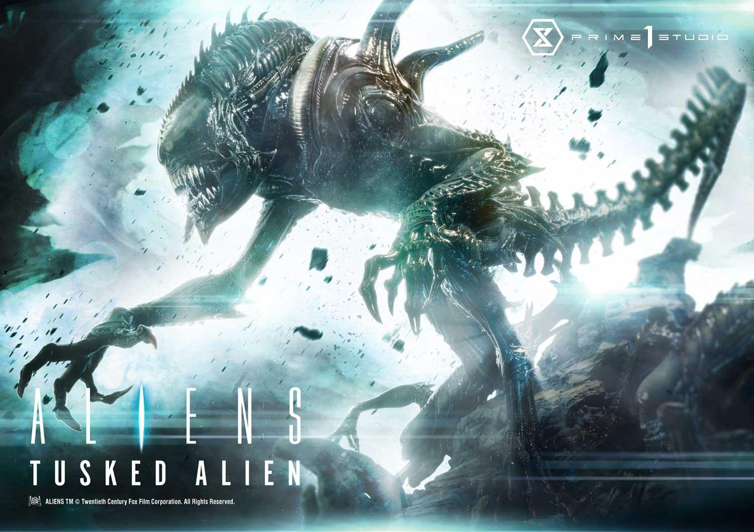 Aliens (Comics) - Tusked Alien - Premium Masterline  (PMDHAL-05S) - 1/4 - Bonus Version (Prime 1 Studio)