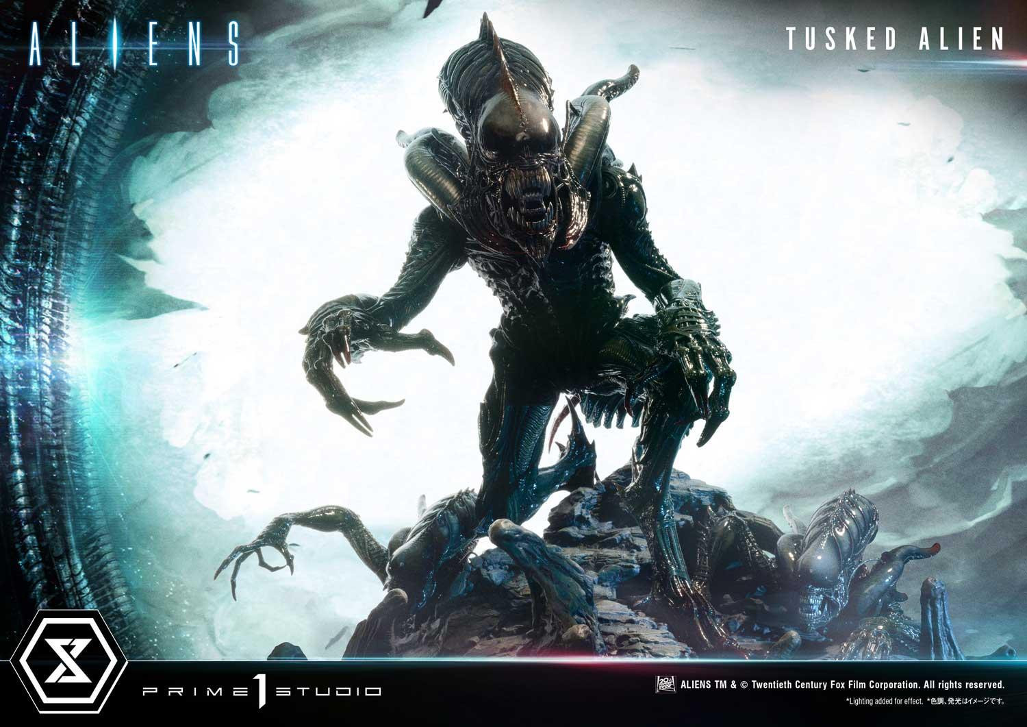 Aliens (Comics) - Tusked Alien - Premium Masterline  (PMDHAL-05S) - 1/4 - Bonus Version (Prime 1 Studio)