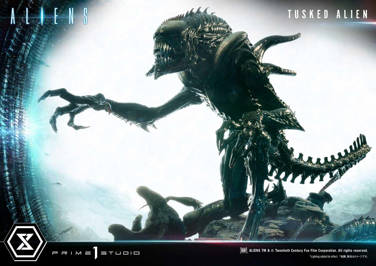 Aliens (Comics) - Tusked Alien - Premium Masterline  (PMDHAL-05S) - 1/4 - Bonus Version (Prime 1 Studio)