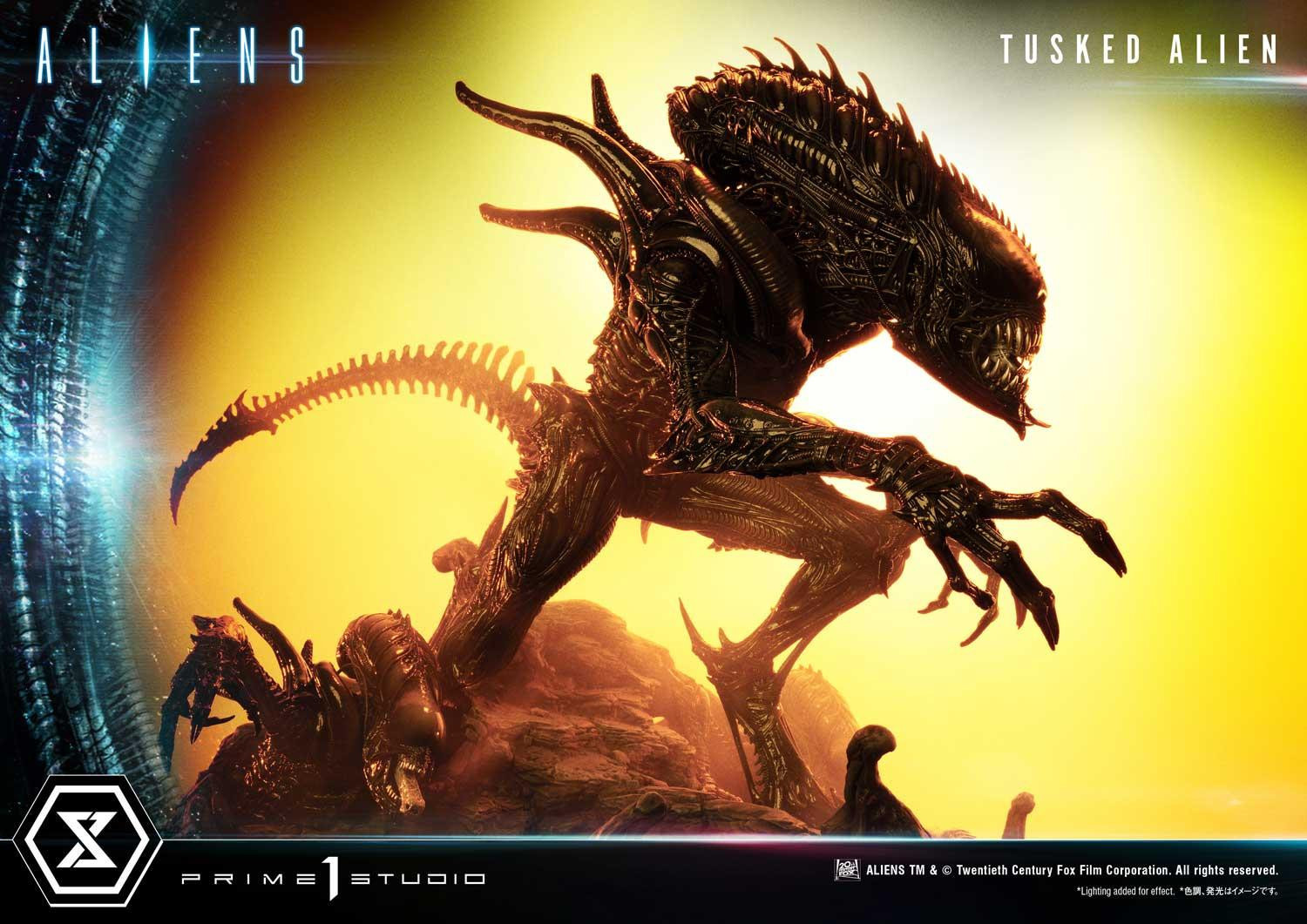 Aliens (Comics) - Tusked Alien - Premium Masterline  (PMDHAL-05S) - 1/4 - Bonus Version (Prime 1 Studio)