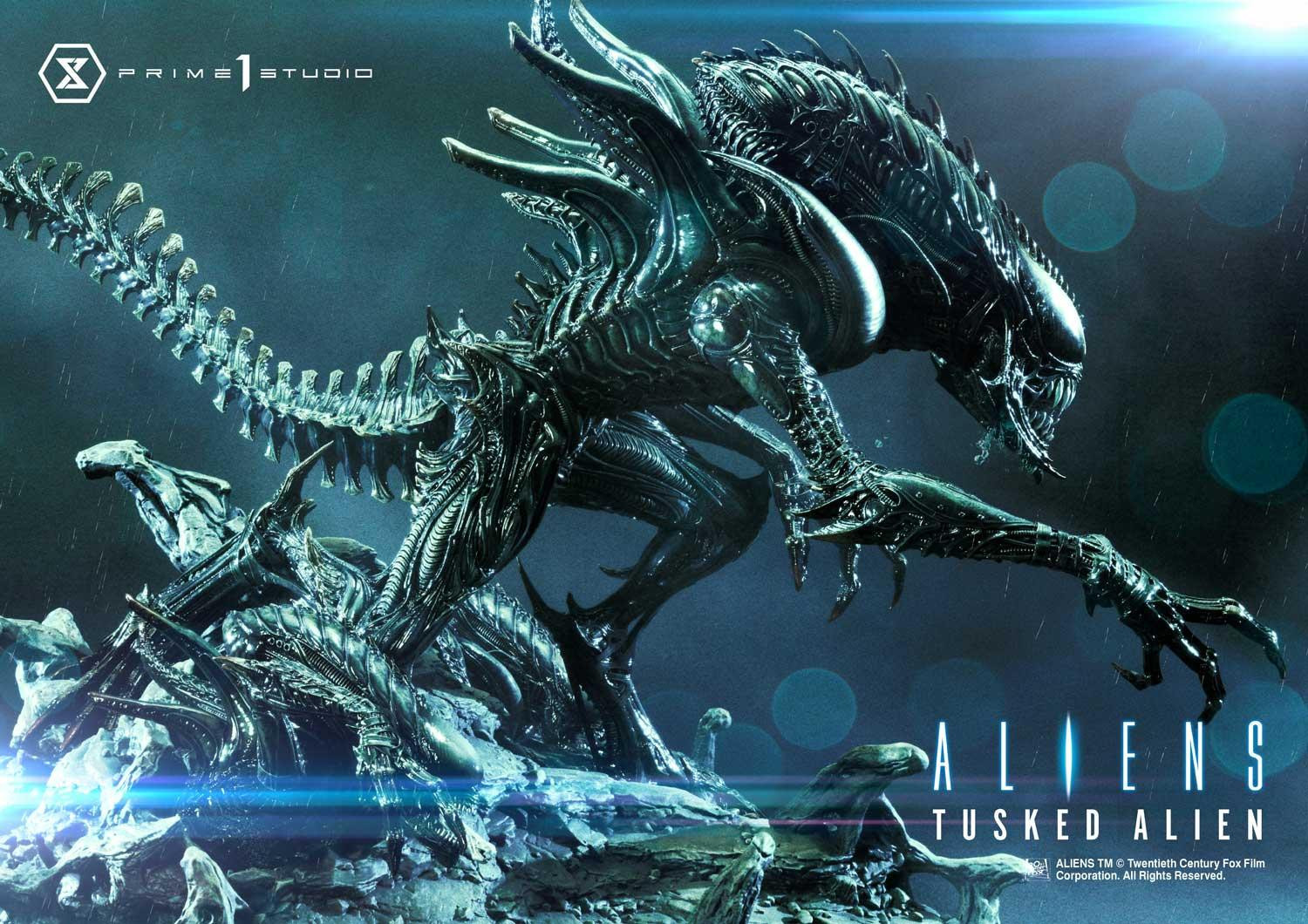 Aliens (Comics) - Tusked Alien - Premium Masterline  (PMDHAL-05S) - 1/4 - Bonus Version (Prime 1 Studio)