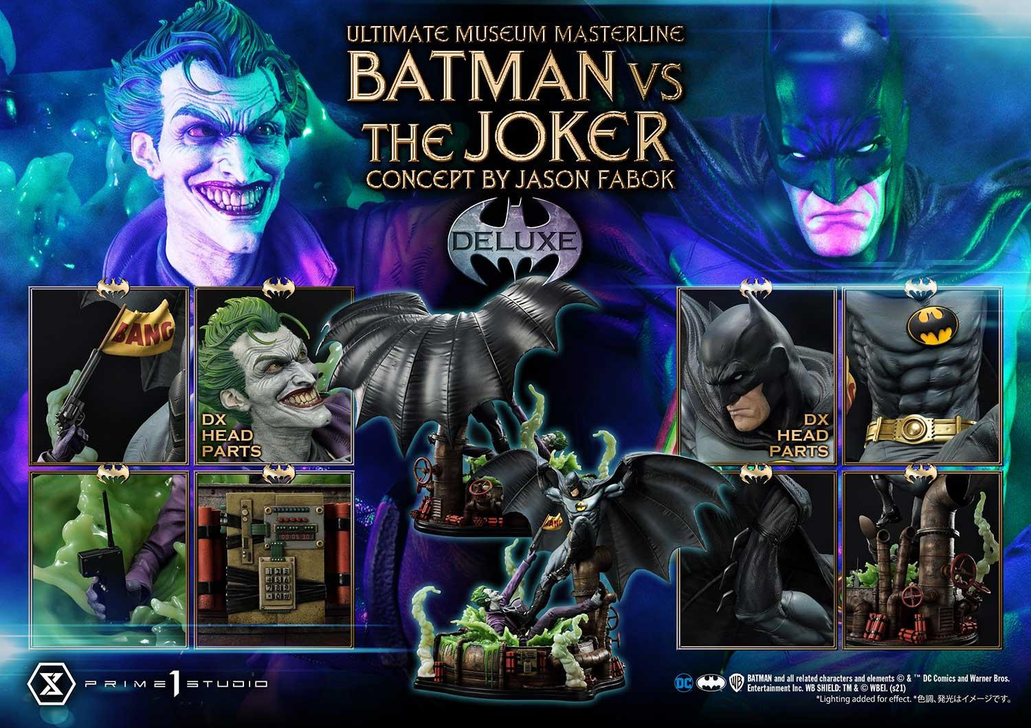 Batman - Joker - Ultimate Museum Masterline  (UMMDC-06DXS) - 1/3 - DX Bonus Version (Prime 1 Studio) photo 25