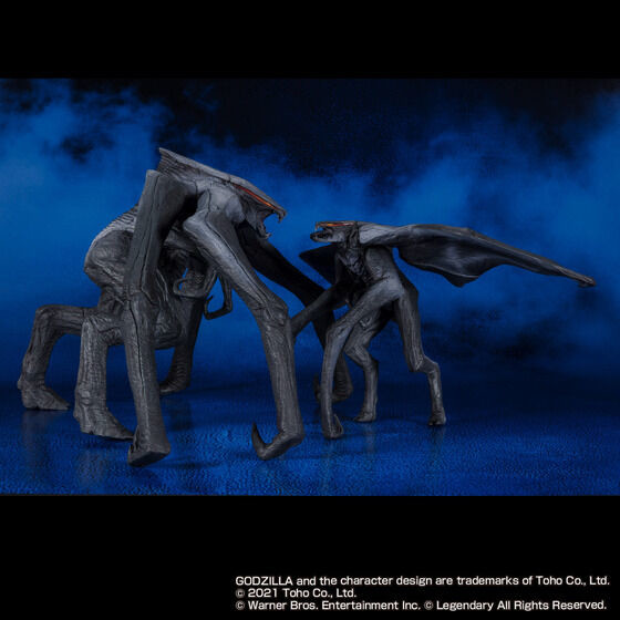Godzilla (2014) - MUTO - Kaijuu Bangaichi - MUTO 2 Figure Set - MUTO Female (Bandai) photo 7