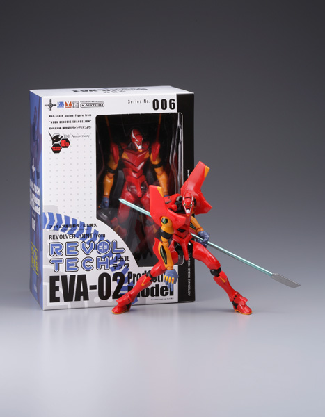Shin Seiki Evangelion - EVA-02 - Revoltech - No. 006 (Kaiyodo) photo 5