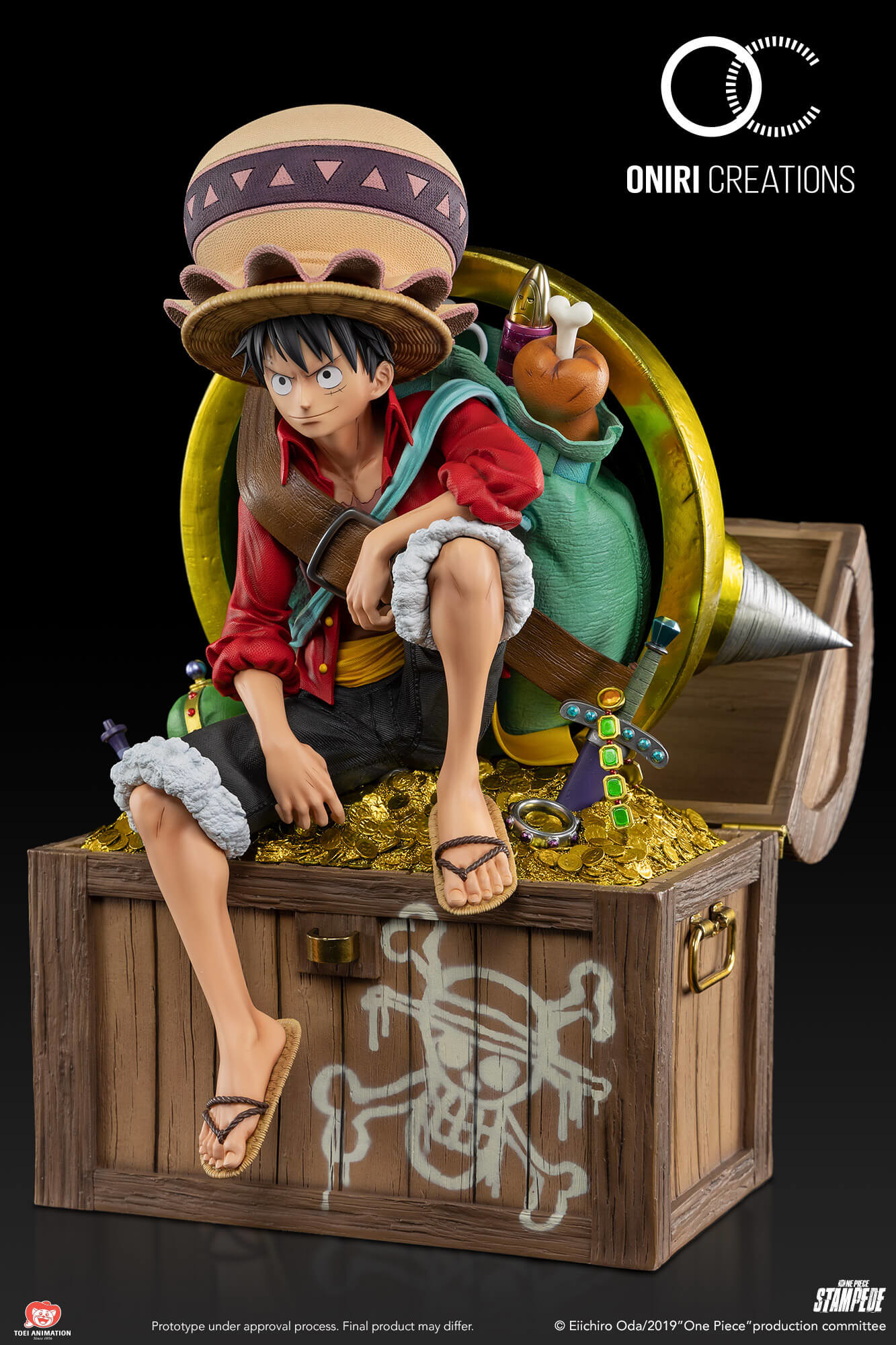One Piece Stampede - Monkey D. Luffy - Quarter Scale Collectible - 1/4 (Oniri Creations) photo 3