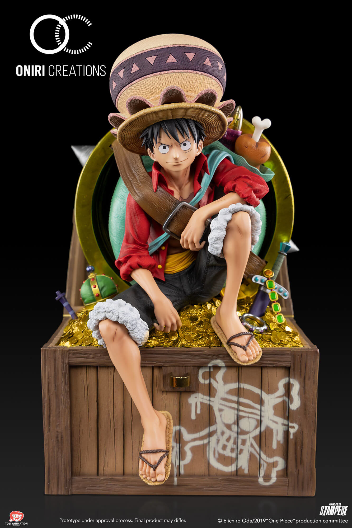 One Piece Stampede - Monkey D. Luffy - Quarter Scale Collectible - 1/4 (Oniri Creations) photo 8