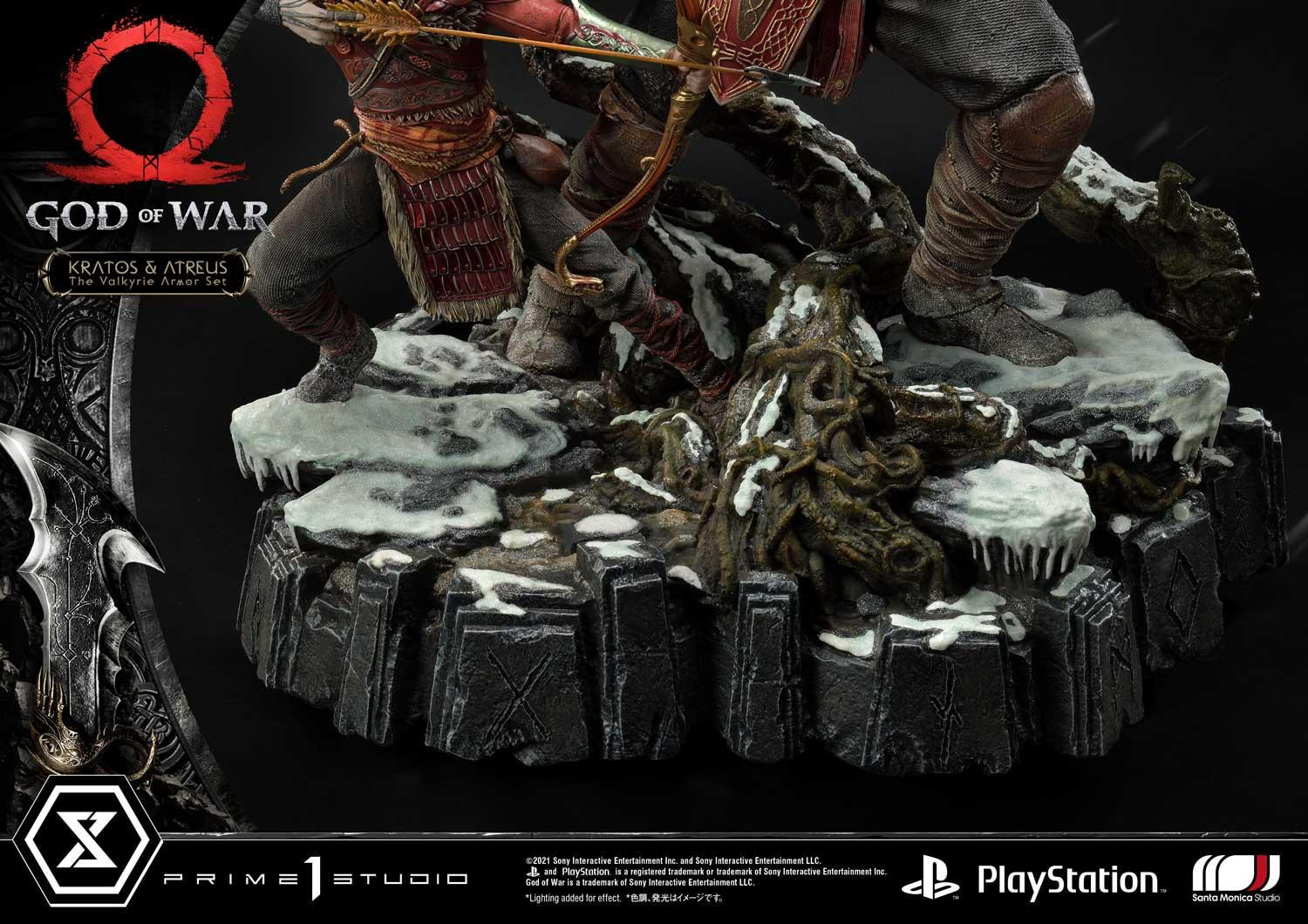 God of War (2018) - Atreus - Kratos - Mimir - Ultimate Premium Masterline  (UPMGOW-03DX) - 1/4 - The Valkyrie Armor Set, DX Version (Prime 1 Studio) photo 57