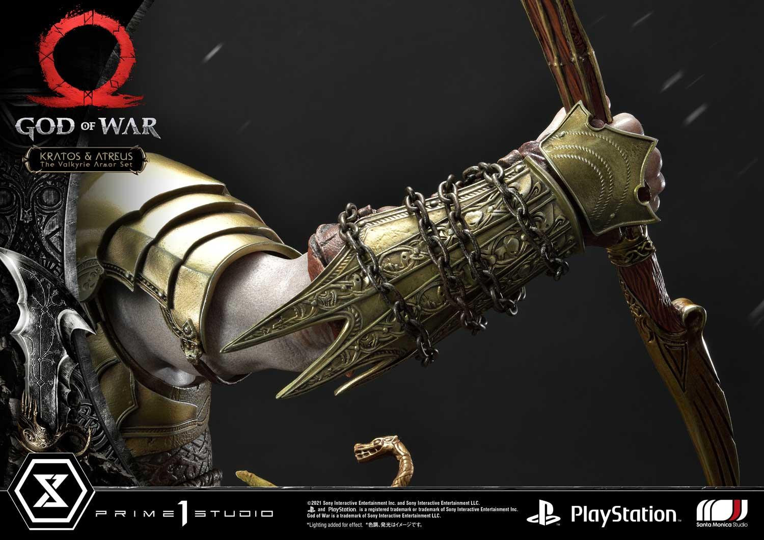 God of War (2018) - Atreus - Kratos - Mimir - Ultimate Premium Masterline  (UPMGOW-03DX) - 1/4 - The Valkyrie Armor Set, DX Version (Prime 1 Studio) photo 83