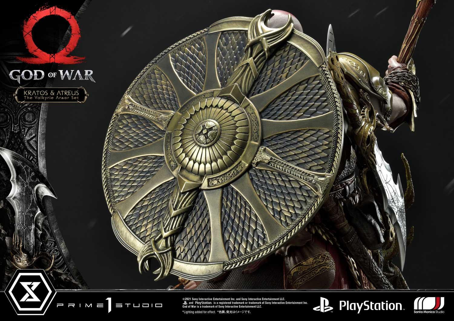 God of War (2018) - Atreus - Kratos - Mimir - Ultimate Premium Masterline  (UPMGOW-03DX) - 1/4 - The Valkyrie Armor Set, DX Version (Prime 1 Studio) photo 84