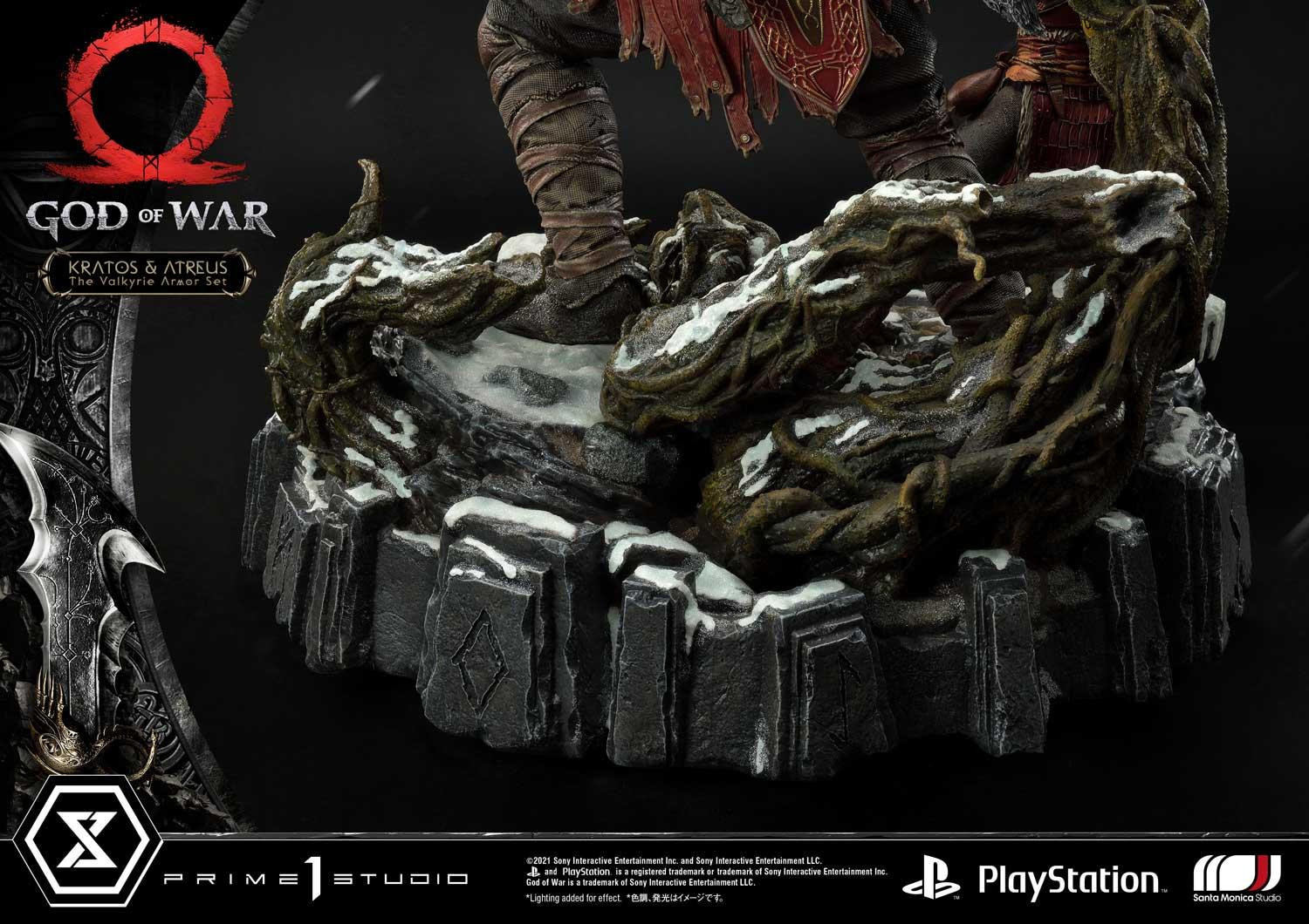 God of War (2018) - Atreus - Kratos - Mimir - Ultimate Premium Masterline  (UPMGOW-03DX) - 1/4 - The Valkyrie Armor Set, DX Version (Prime 1 Studio) photo 89