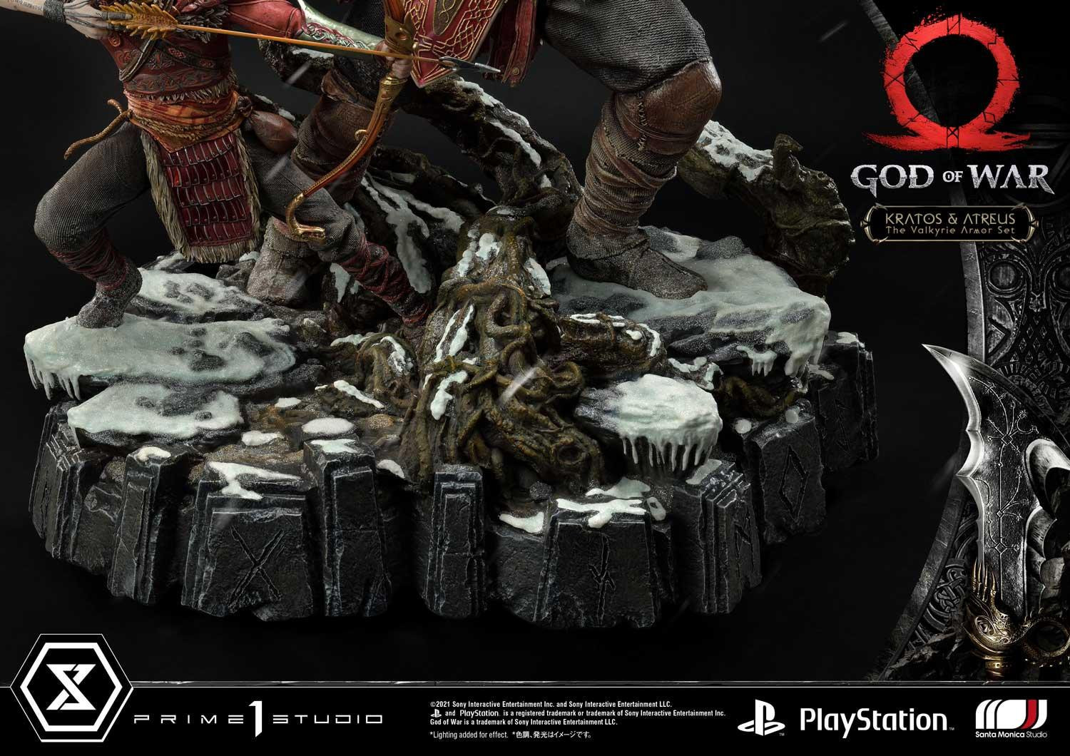 God of War (2018) - Atreus - Kratos - Mimir - Ultimate Premium Masterline  (UPMGOW-03DX) - 1/4 - The Valkyrie Armor Set, DX Version (Prime 1 Studio) photo 90