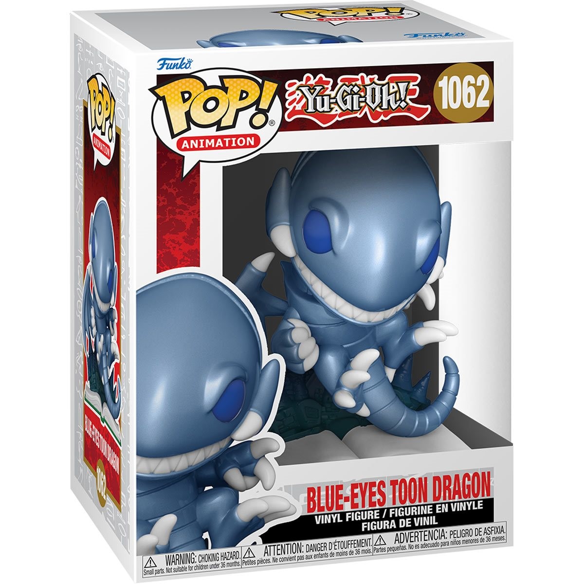Yu-Gi-Oh! Duel Monsters - Blue-Eyes Toon Dragon - POP! Animation  (1062) - POP! Vinyl (Funko Toys)