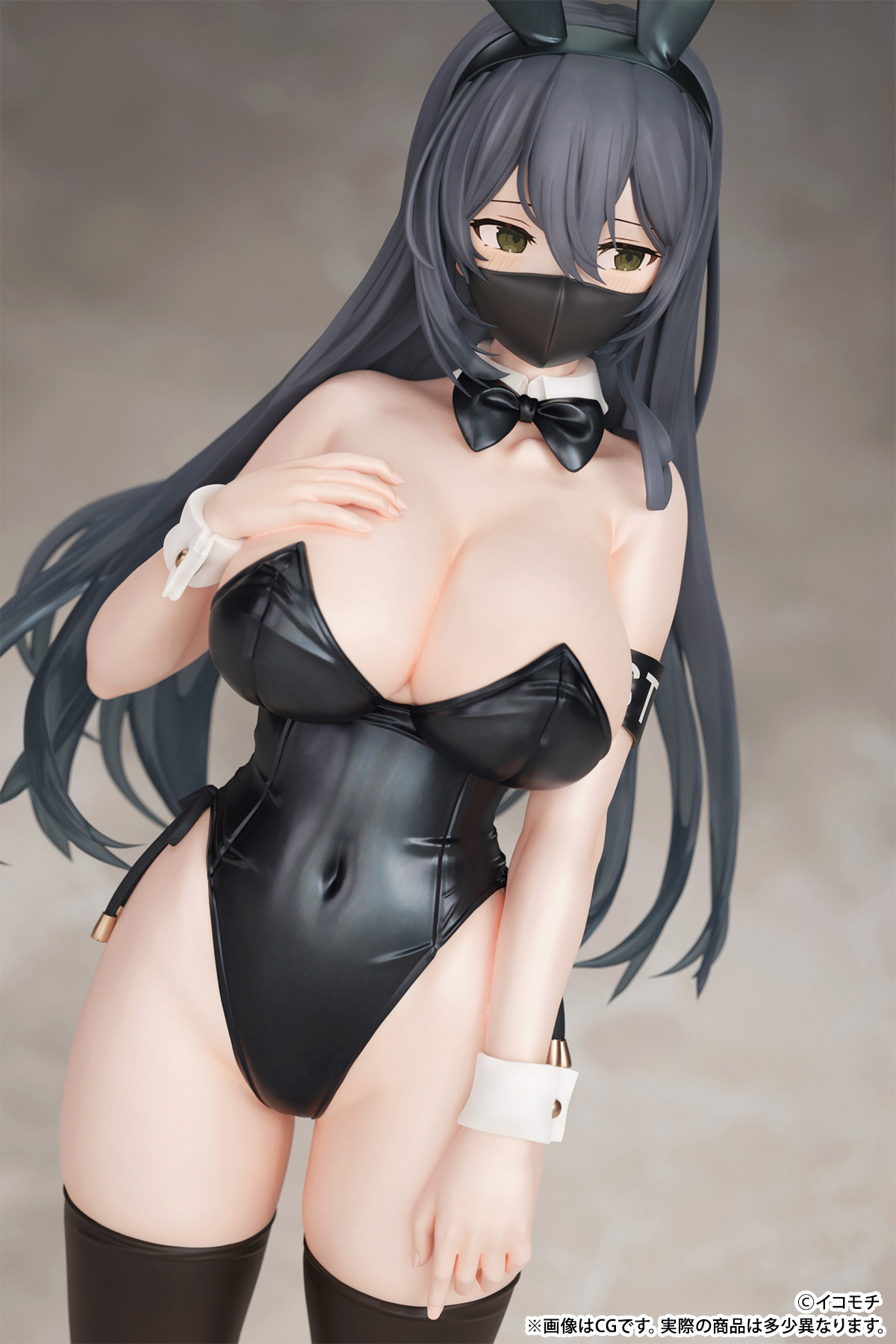 Original - Kuro Bunny Kouhai-chan - 1/7 - Mask ver. (B'full) photo 2