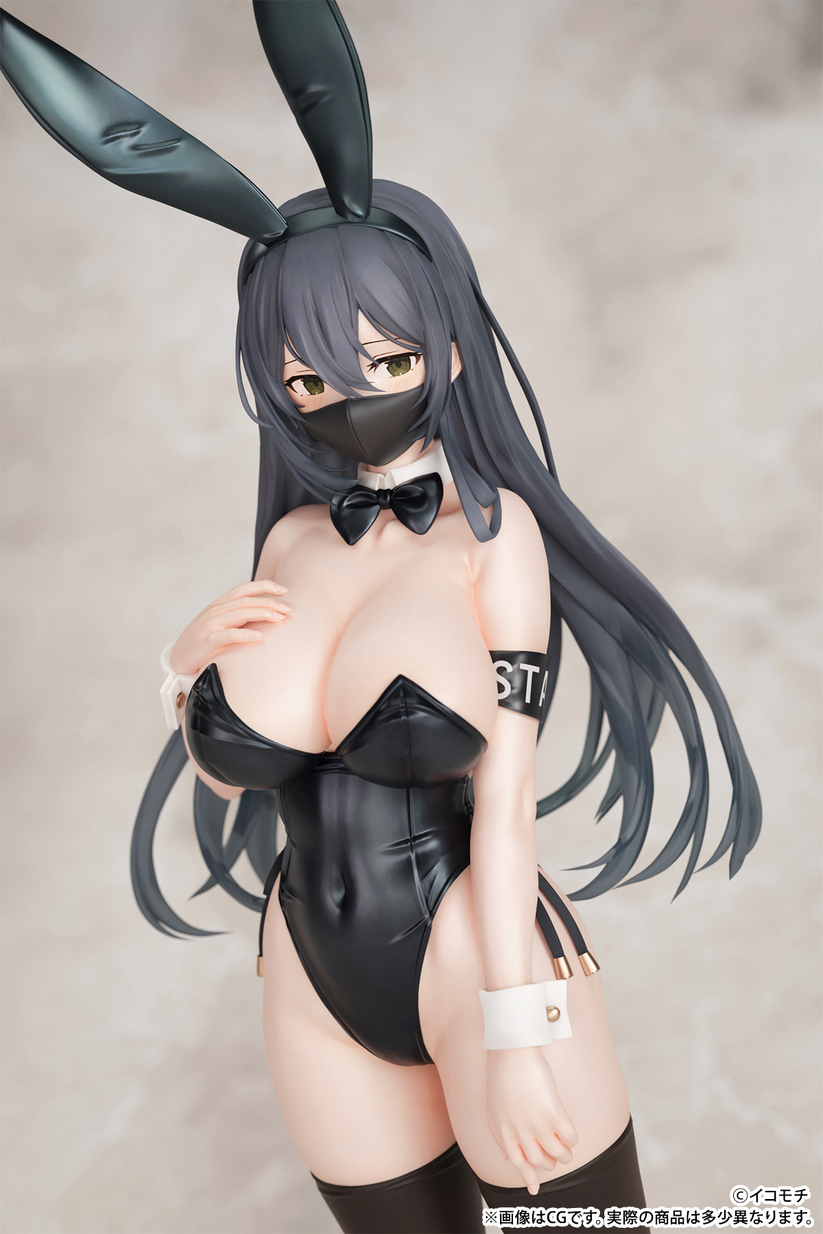 Original - Kuro Bunny Kouhai-chan - 1/7 - Mask ver. (B'full) photo 7