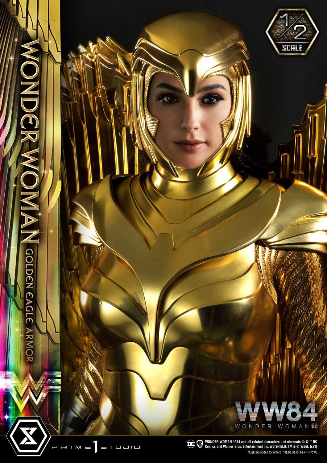 Wonder Woman 1984 - Wonder Woman - High Definition Museum Masterline Black Label (HDMMBLWW-01) - 1/2 - Golden Eagle Armor (Prime 1 Studio) photo 2