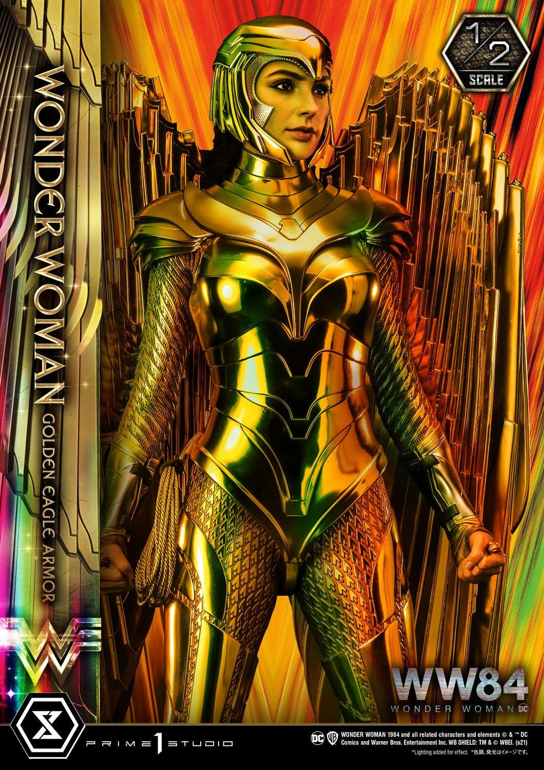 Wonder Woman 1984 - Wonder Woman - High Definition Museum Masterline Black Label (HDMMBLWW-01) - 1/2 - Golden Eagle Armor (Prime 1 Studio) photo 3