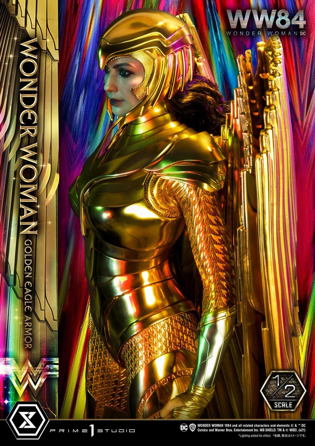 Wonder Woman 1984 - Wonder Woman - High Definition Museum Masterline Black Label (HDMMBLWW-01) - 1/2 - Golden Eagle Armor (Prime 1 Studio) photo 4