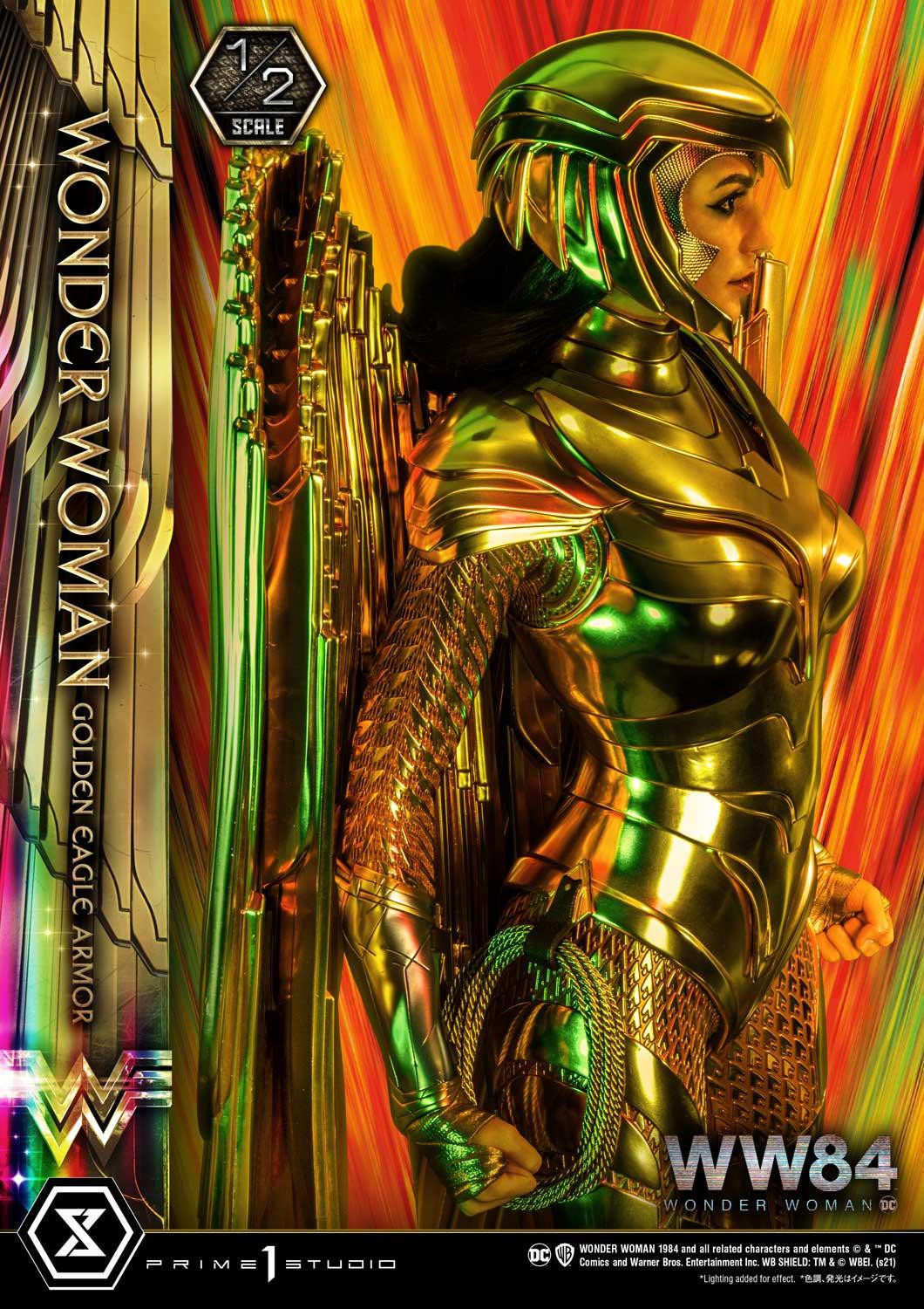 Wonder Woman 1984 - Wonder Woman - High Definition Museum Masterline Black Label (HDMMBLWW-01) - 1/2 - Golden Eagle Armor (Prime 1 Studio) photo 5