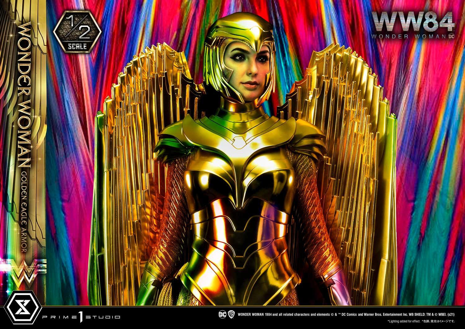 Wonder Woman 1984 - Wonder Woman - High Definition Museum Masterline Black Label (HDMMBLWW-01) - 1/2 - Golden Eagle Armor (Prime 1 Studio) photo 6