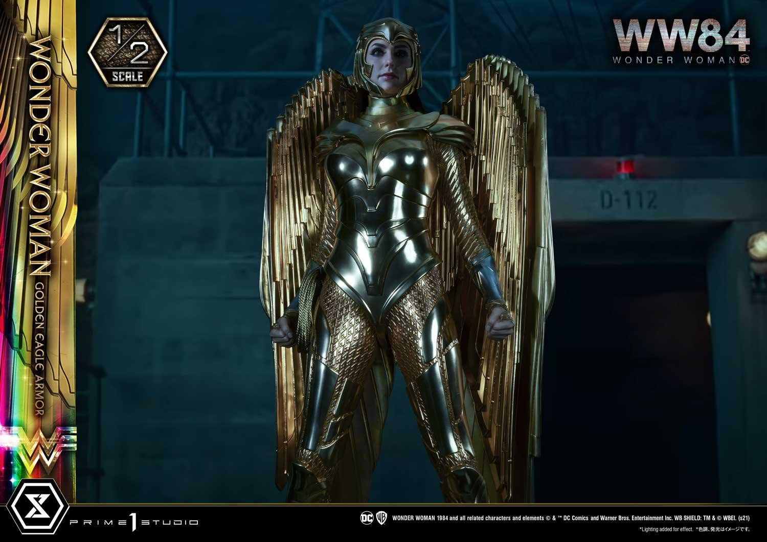 Wonder Woman 1984 - Wonder Woman - High Definition Museum Masterline Black Label (HDMMBLWW-01) - 1/2 - Golden Eagle Armor (Prime 1 Studio) photo 7