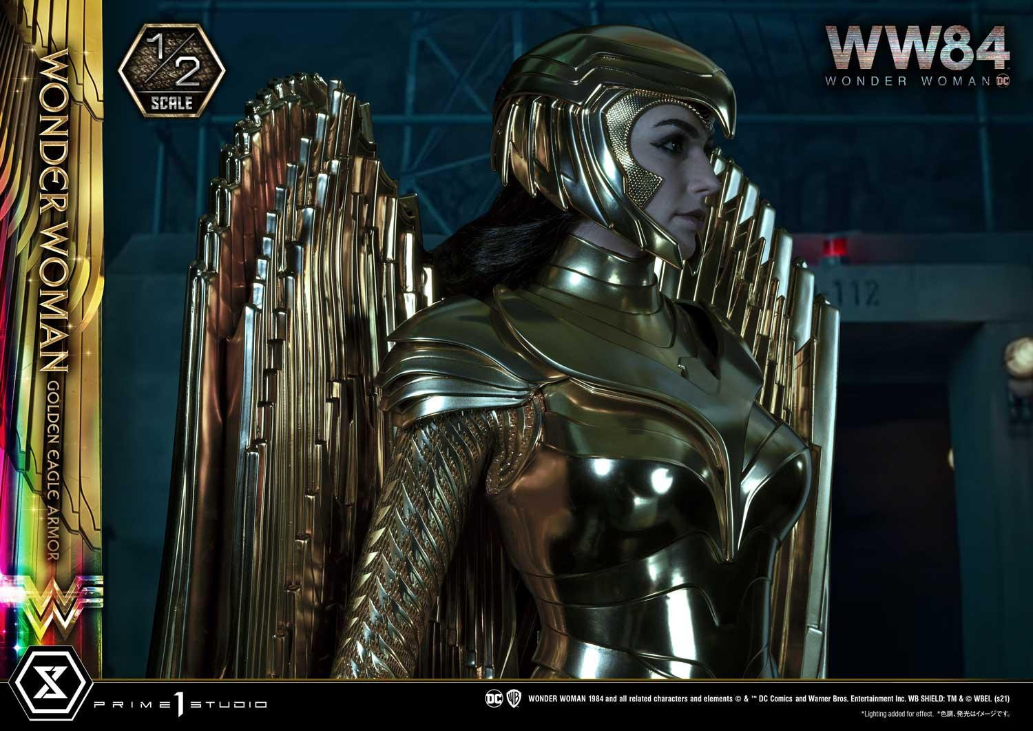 Wonder Woman 1984 - Wonder Woman - High Definition Museum Masterline Black Label (HDMMBLWW-01) - 1/2 - Golden Eagle Armor (Prime 1 Studio) photo 8