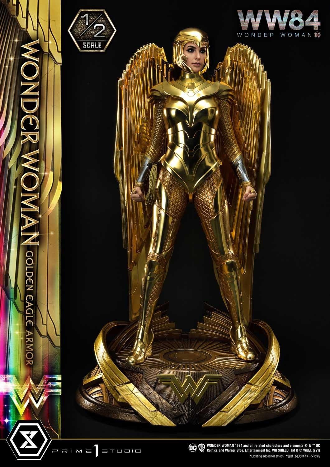 Wonder Woman 1984 - Wonder Woman - High Definition Museum Masterline Black Label (HDMMBLWW-01) - 1/2 - Golden Eagle Armor (Prime 1 Studio) photo 10