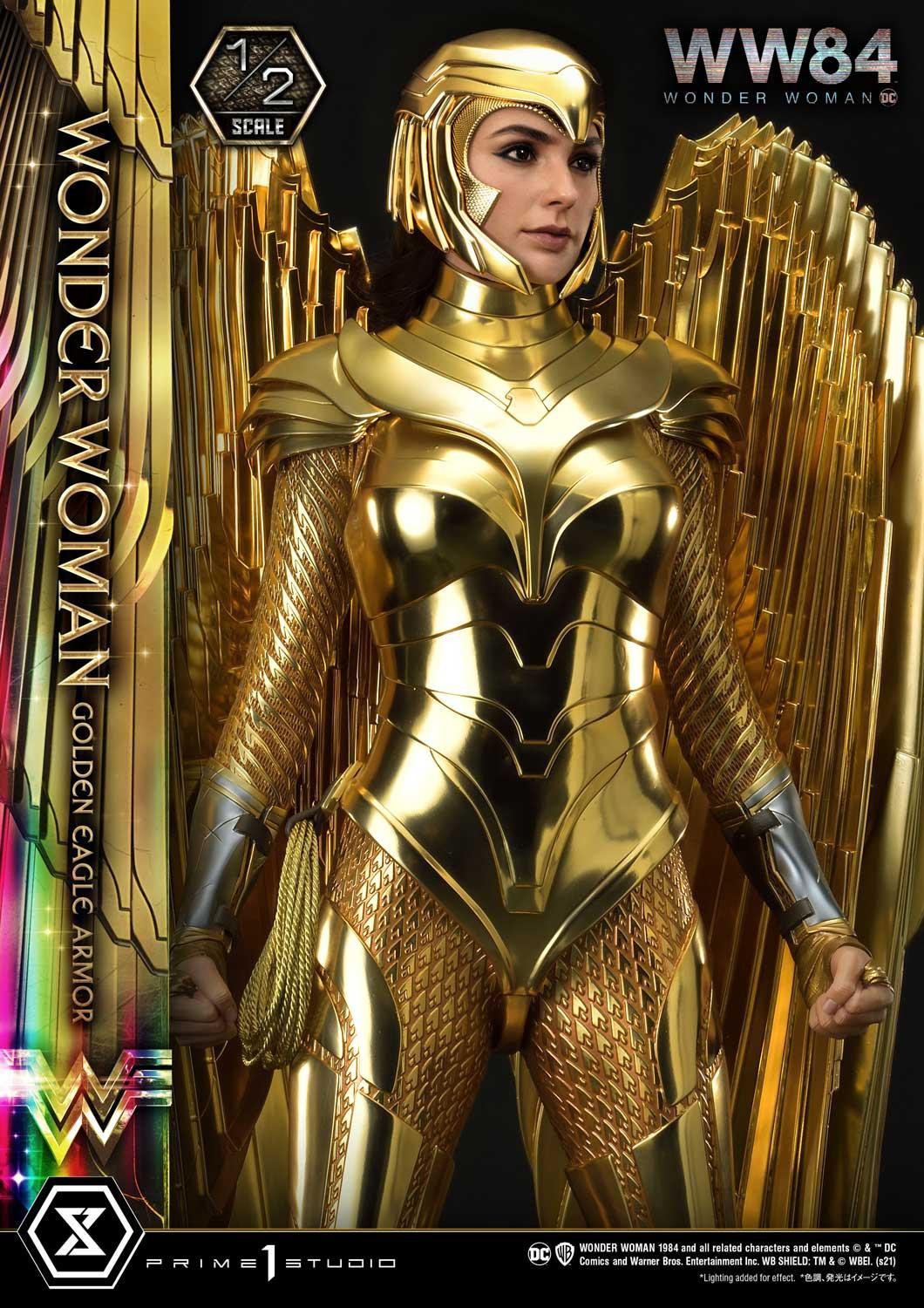 Wonder Woman 1984 - Wonder Woman - High Definition Museum Masterline Black Label (HDMMBLWW-01) - 1/2 - Golden Eagle Armor (Prime 1 Studio) photo 11