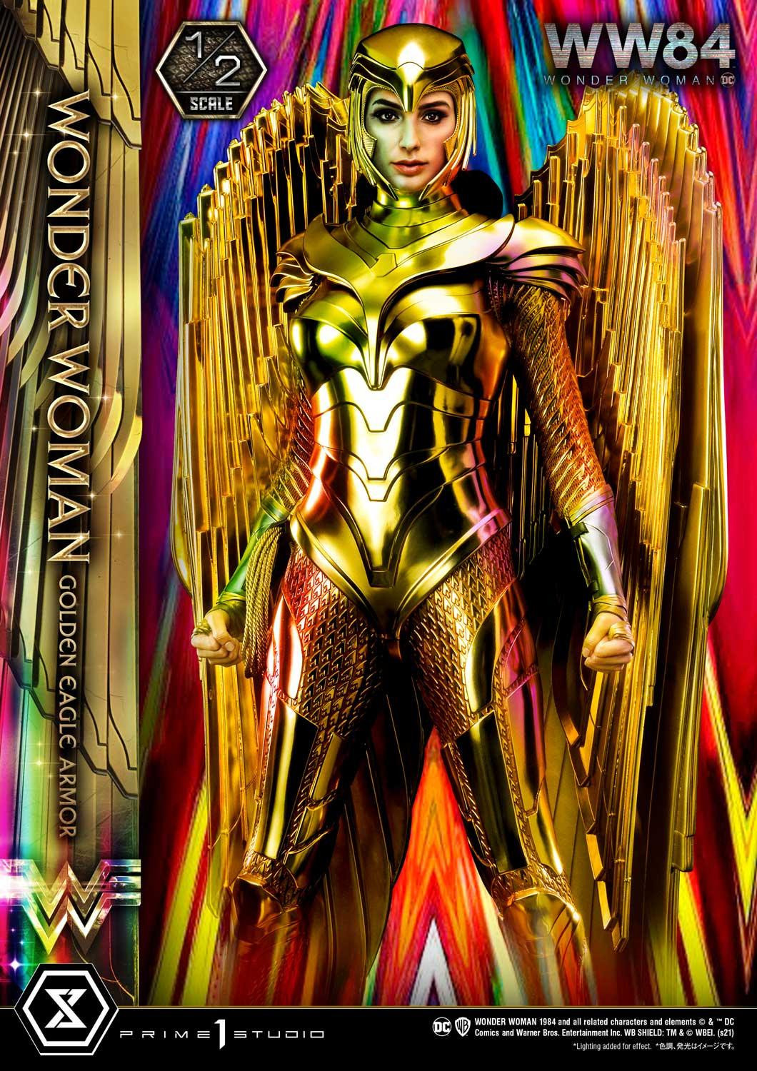 Wonder Woman 1984 - Wonder Woman - High Definition Museum Masterline Black Label (HDMMBLWW-01) - 1/2 - Golden Eagle Armor (Prime 1 Studio)