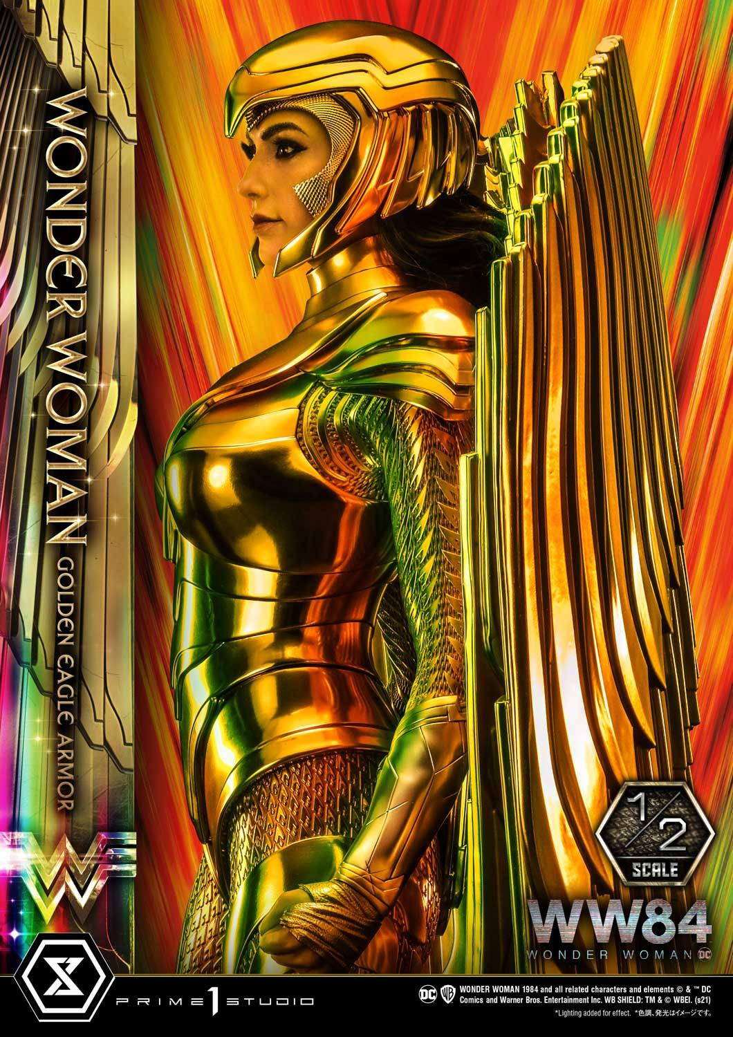 Wonder Woman 1984 - Wonder Woman - High Definition Museum Masterline Black Label (HDMMBLWW-01) - 1/2 - Golden Eagle Armor (Prime 1 Studio)
