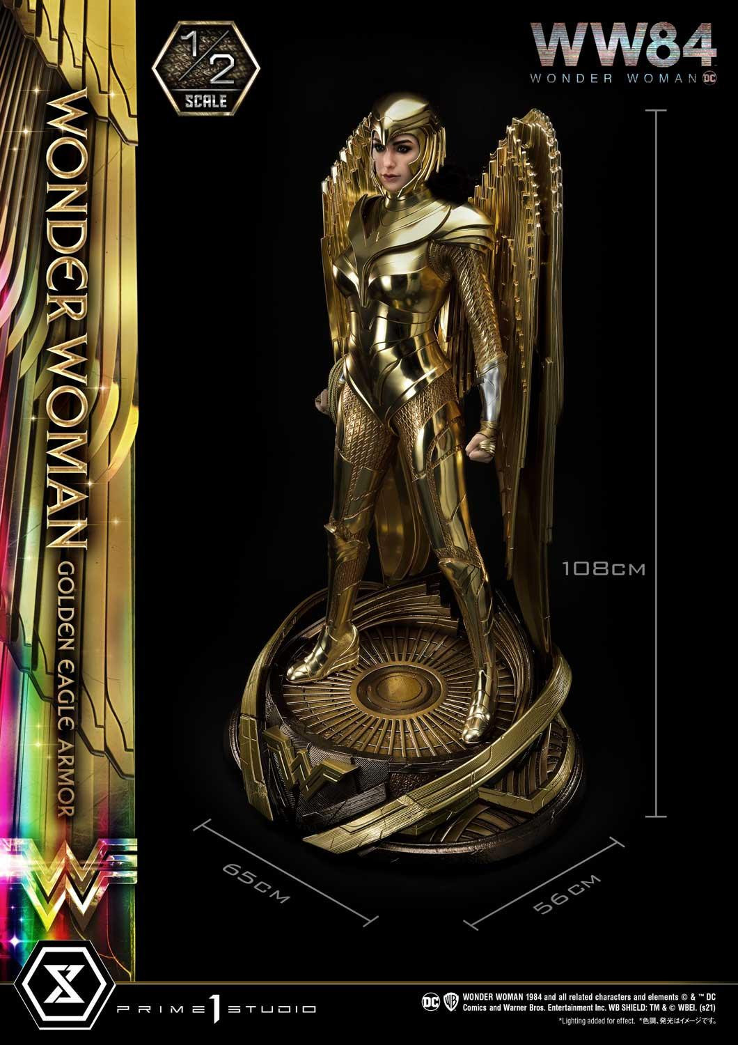 Wonder Woman 1984 - Wonder Woman - High Definition Museum Masterline Black Label (HDMMBLWW-01) - 1/2 - Golden Eagle Armor (Prime 1 Studio)
