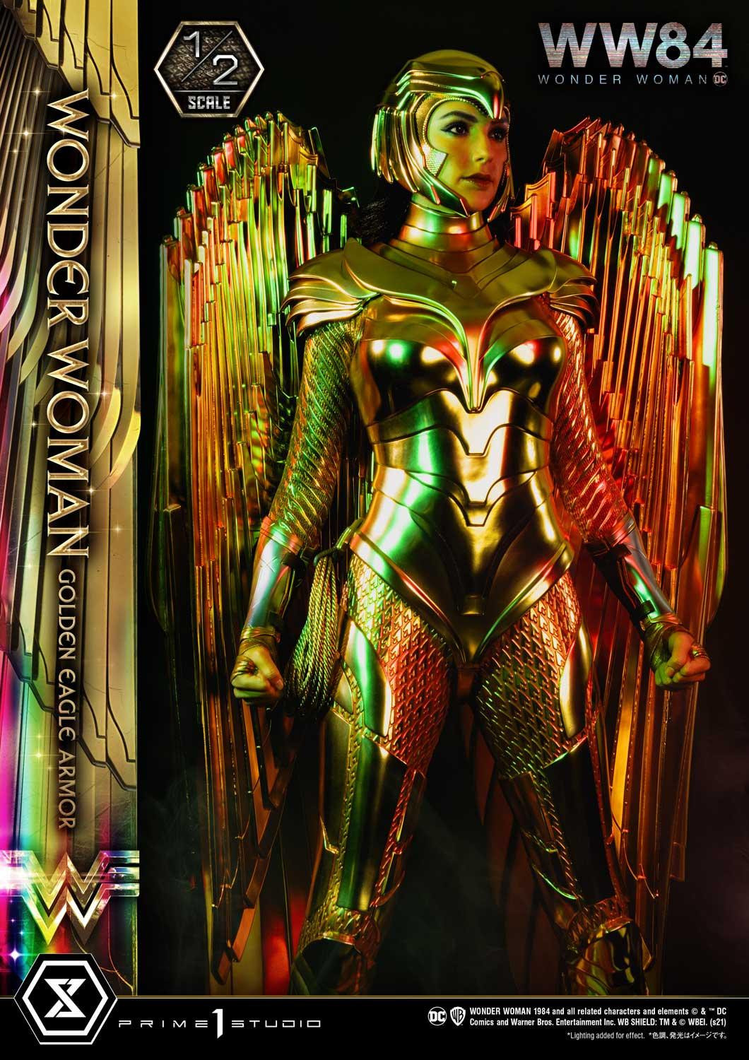 Wonder Woman 1984 - Wonder Woman - High Definition Museum Masterline Black Label  (HDMMBLWW-01) - 1/2 - Golden Eagle Armor (Prime 1 Studio)