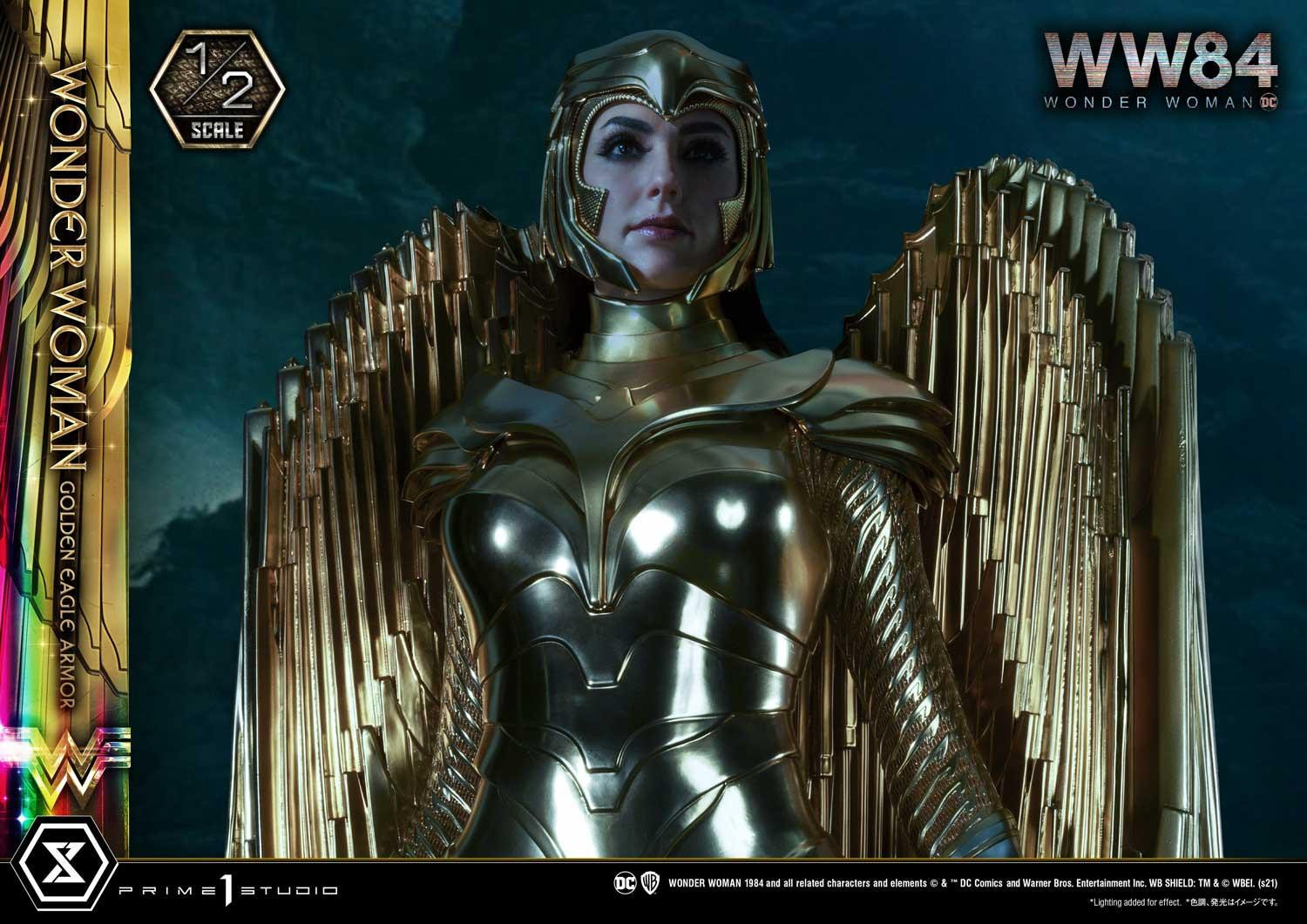 Wonder Woman 1984 - Wonder Woman - High Definition Museum Masterline Black Label (HDMMBLWW-01) - 1/2 - Golden Eagle Armor (Prime 1 Studio) photo 38